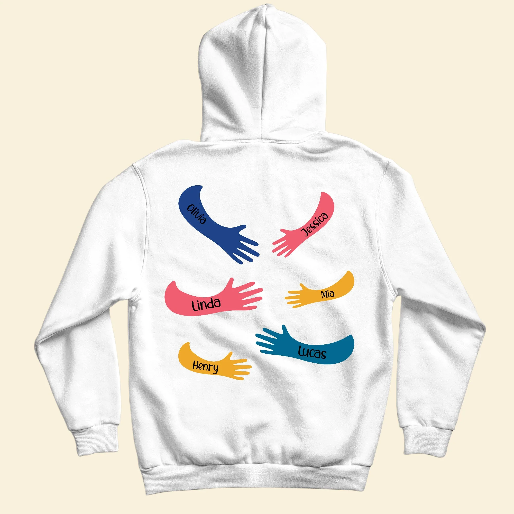 Only Awesome Grandma Get Hugged Alot - Personalized Shirt - Image 6