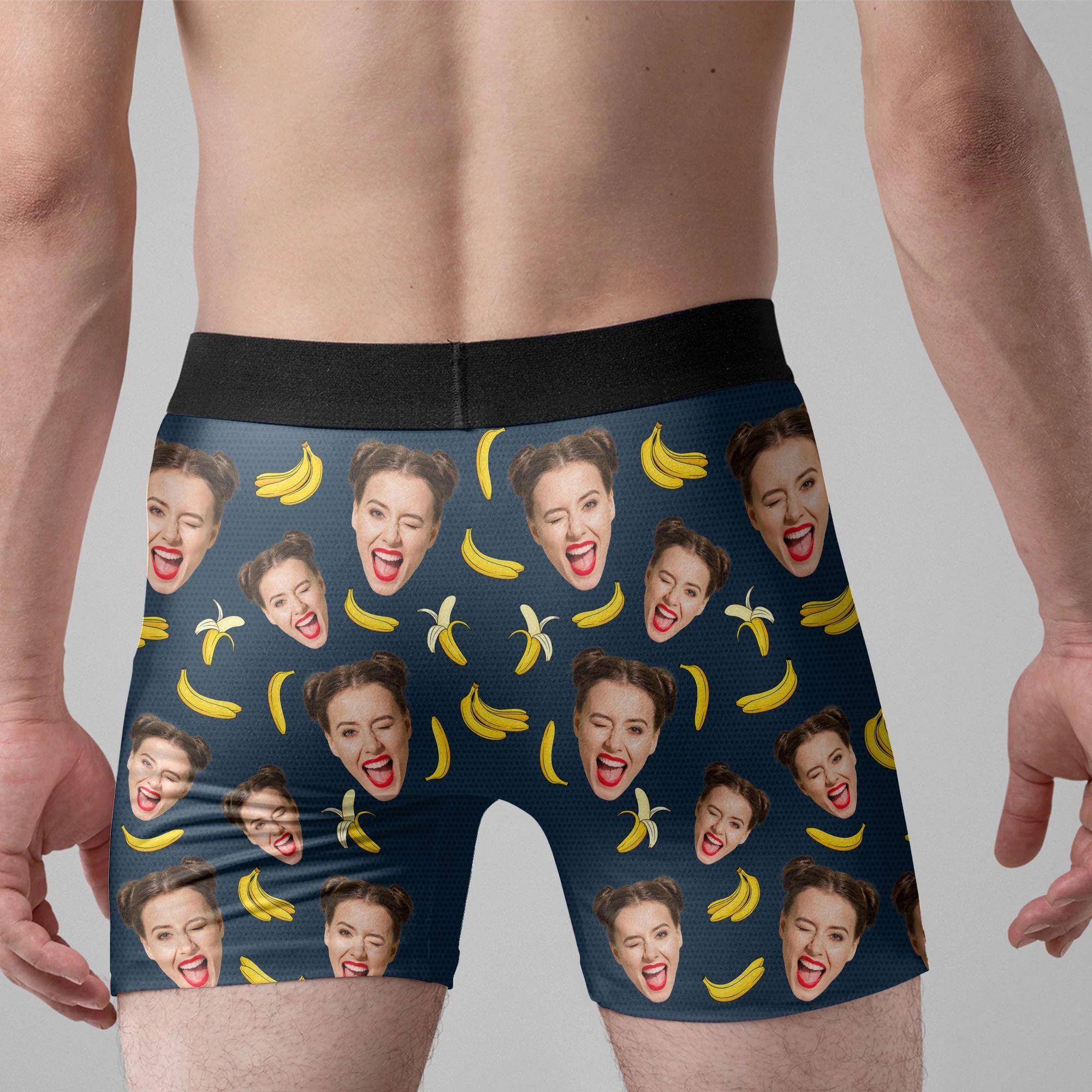 Only Emily Can Eat This Naughty Gift For Husband - Personalized Photo Men's Boxer Briefs - Image 4