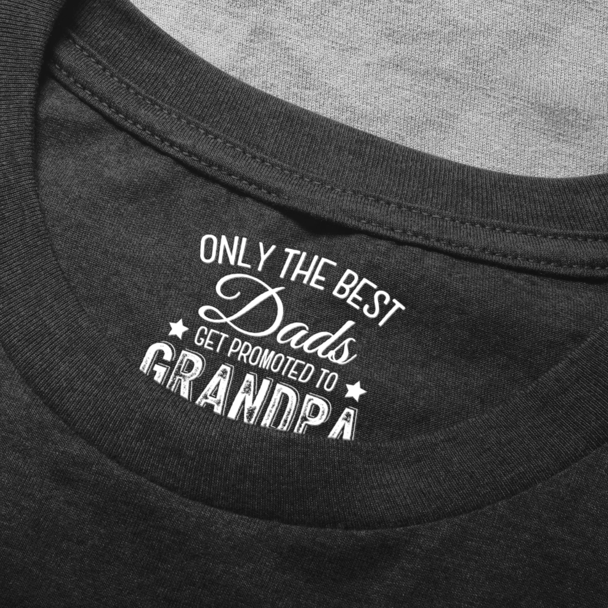Only The Best Dads Get Promoted To Grandpa - Personalized Shirt - Image 5