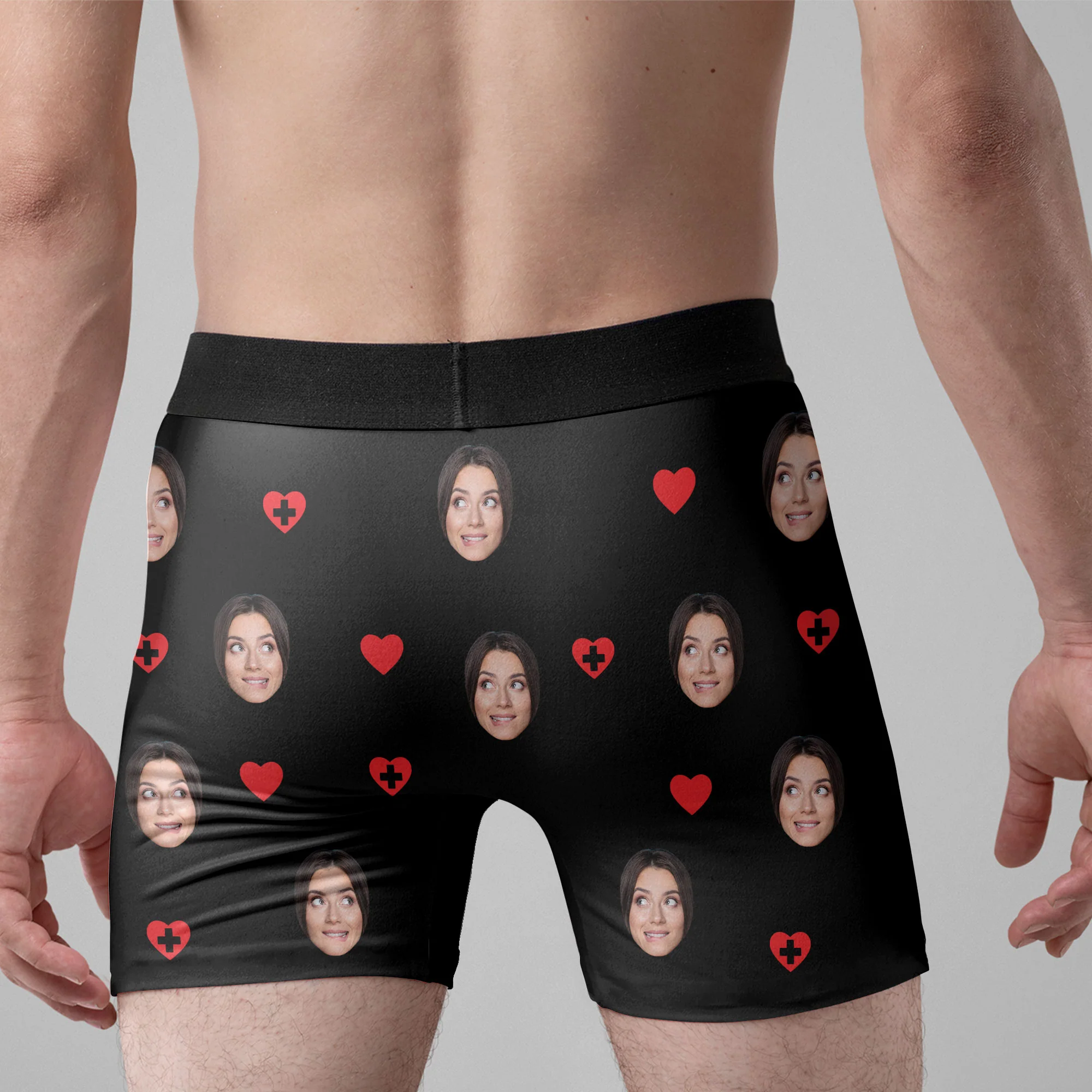 Orgasm Donor - Personalized Photo Men's Boxer Briefs - Image 4