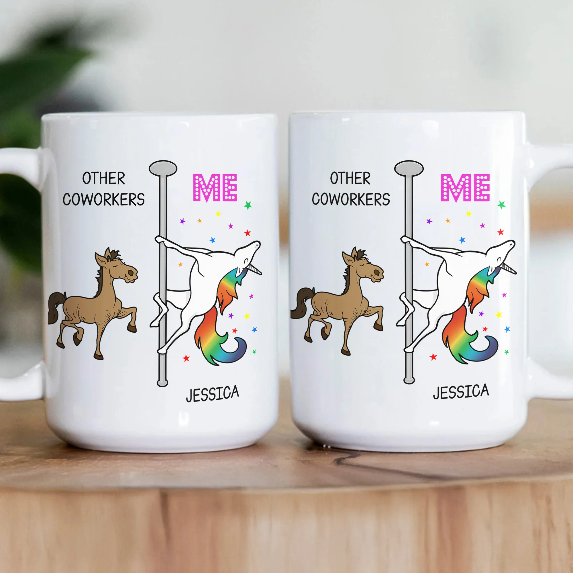 Other Coworkers Vs Me Appreciation Gift - Personalized Mug - Image 3