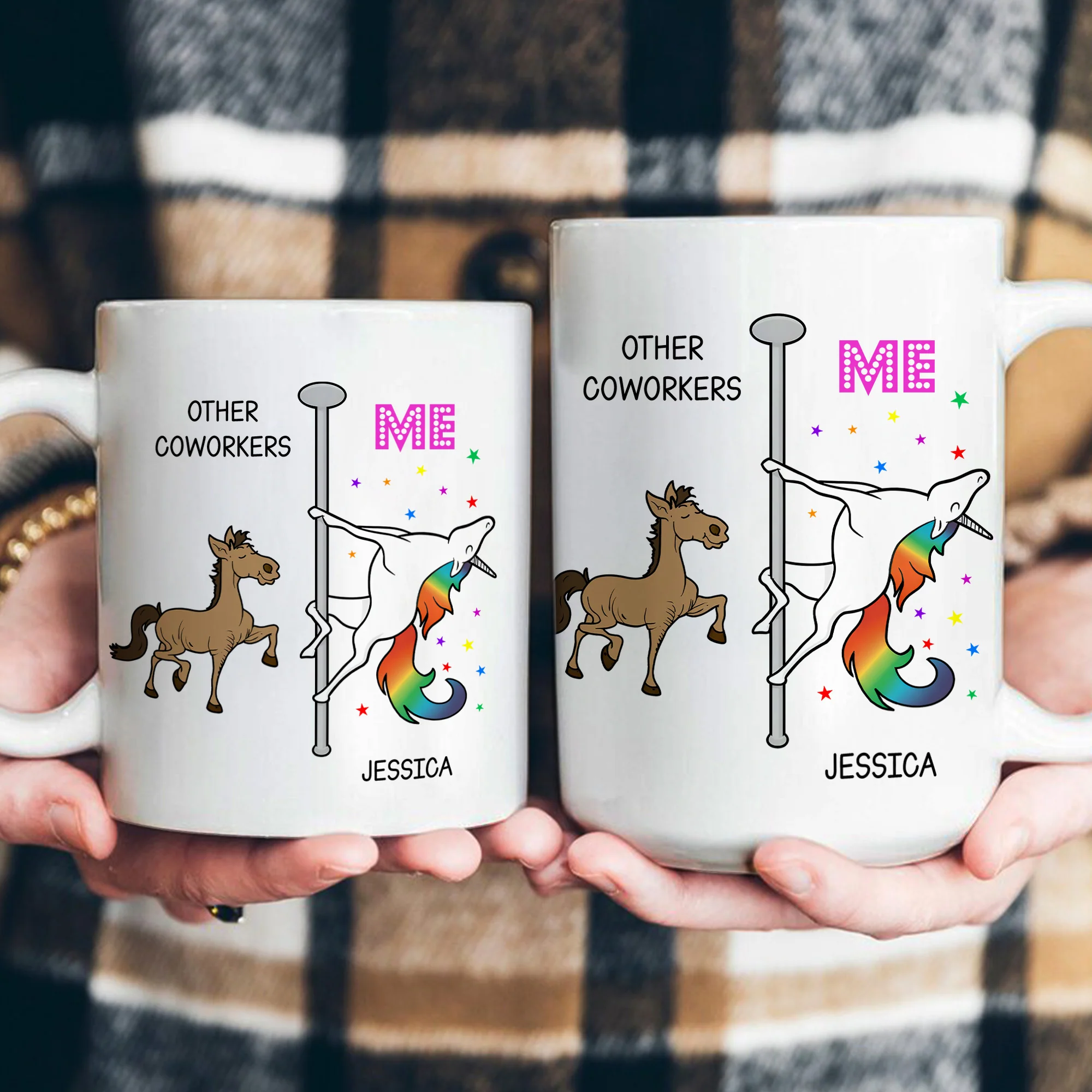 Other Coworkers Vs Me Appreciation Gift - Personalized Mug - Image 4