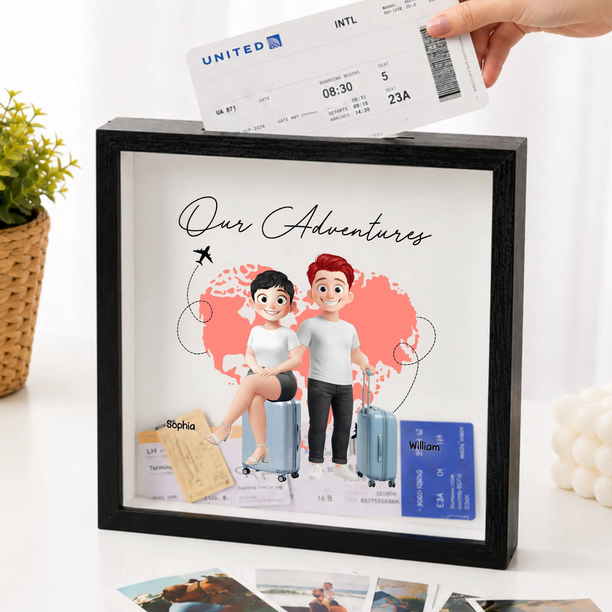 Our Adventures - Personalized Memory Box