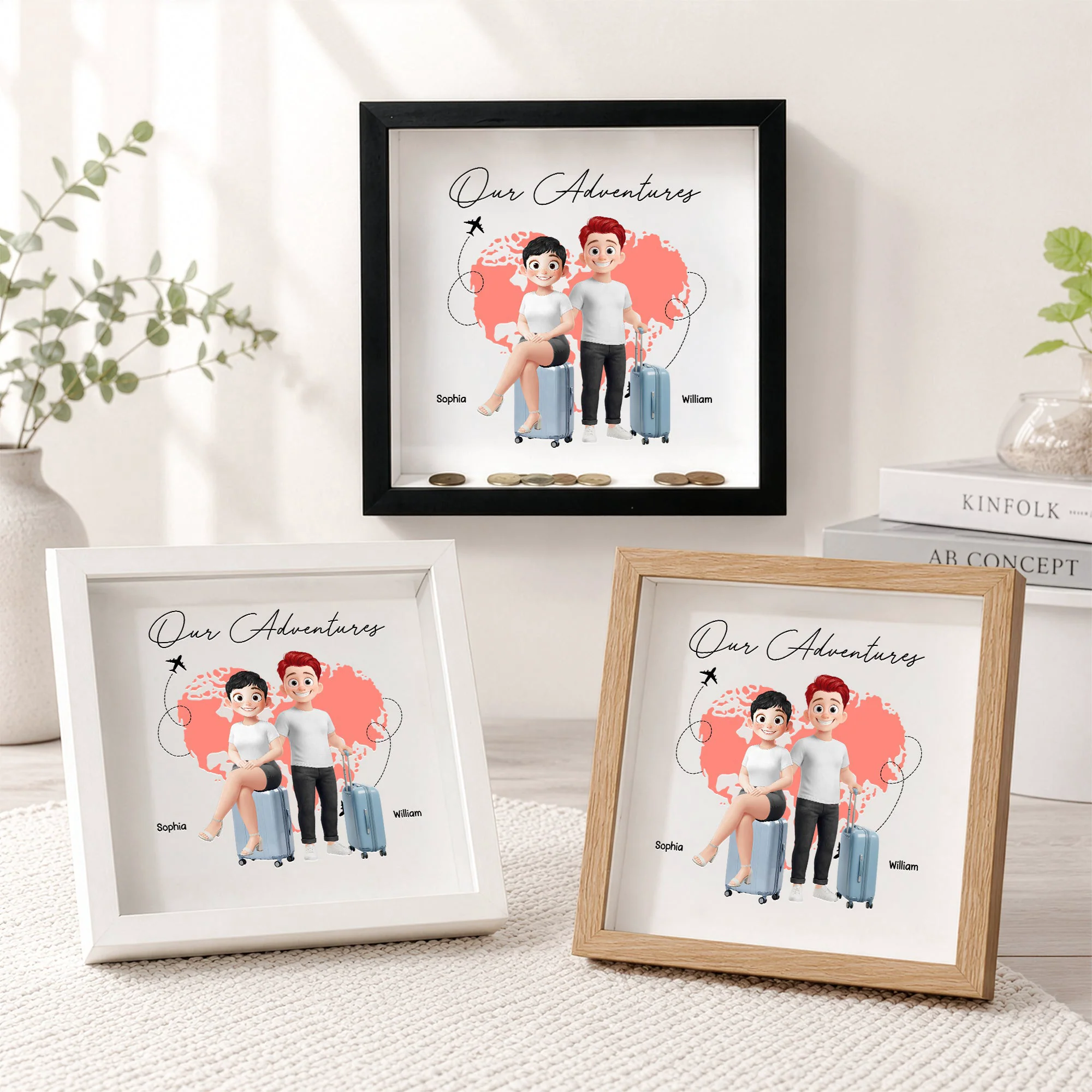 Our Adventures - Personalized Memory Box - Image 2
