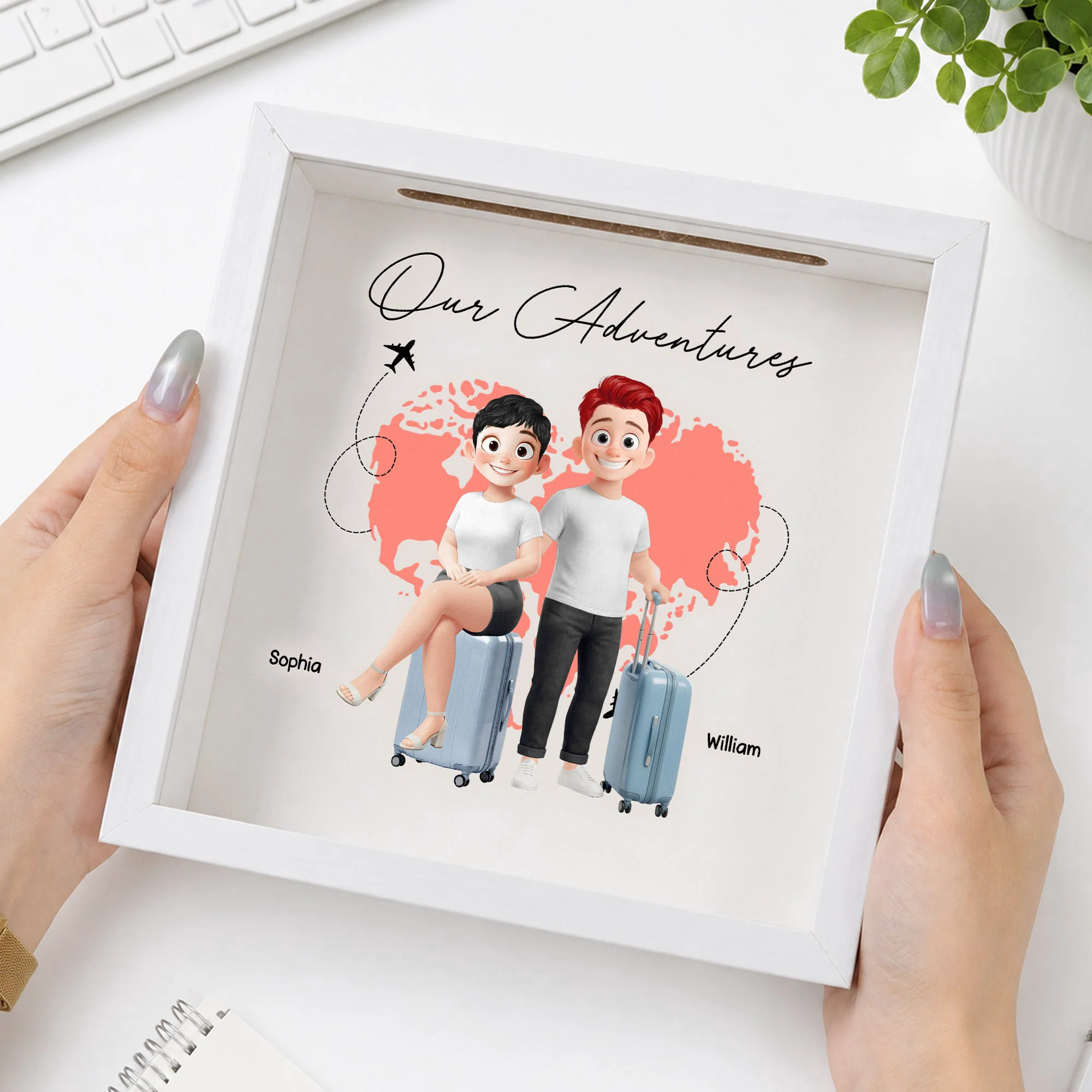 Our Adventures - Personalized Memory Box - Image 3