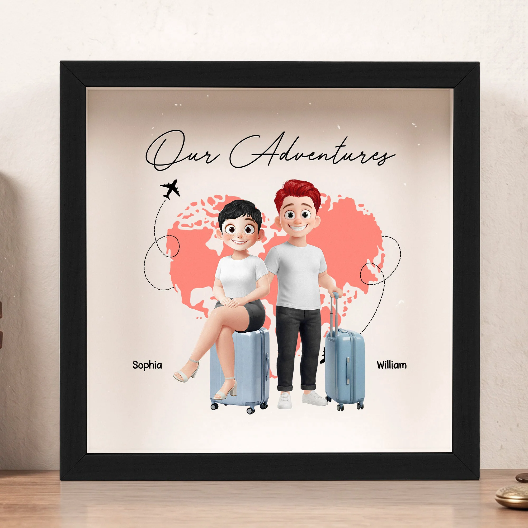 Our Adventures - Personalized Memory Box - Image 4