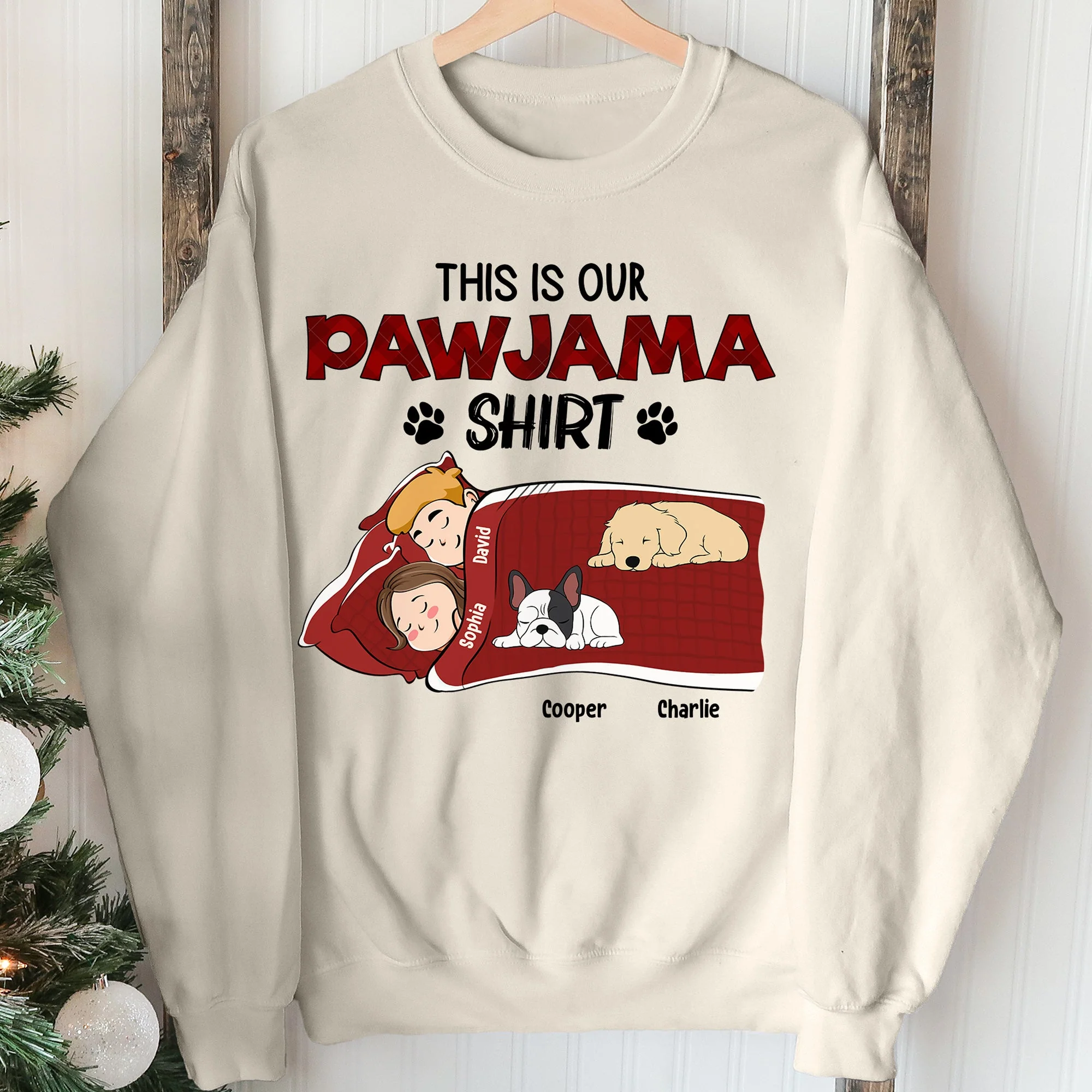 Our Pawjama Shirt - Personalized Shirt - Image 2