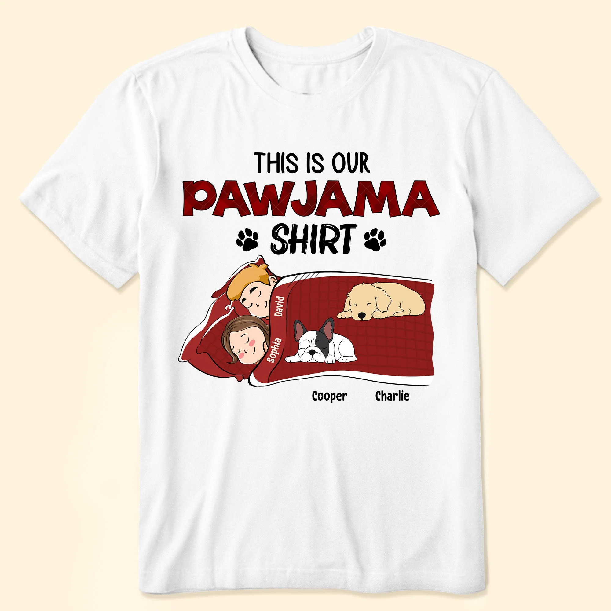 Our Pawjama Shirt - Personalized Shirt - Image 4
