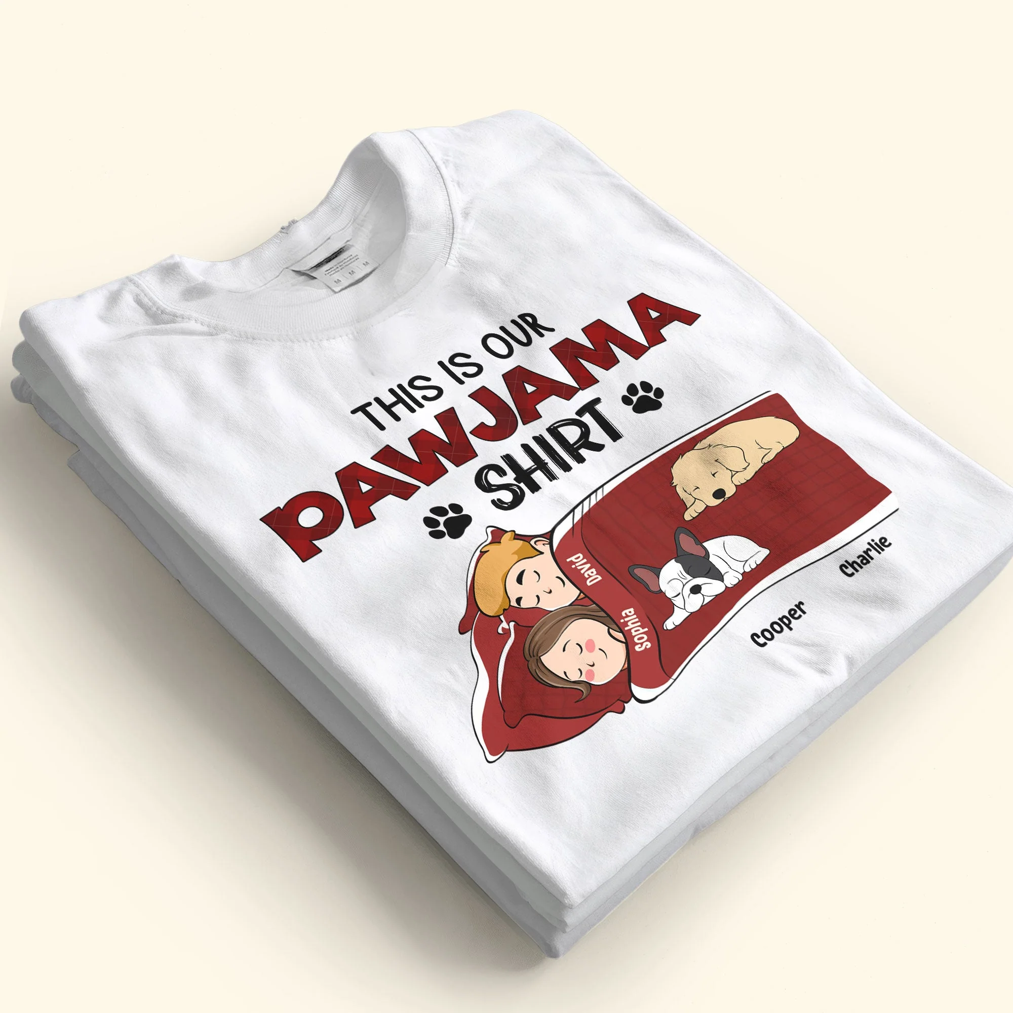Our Pawjama Shirt - Personalized Shirt - Image 5