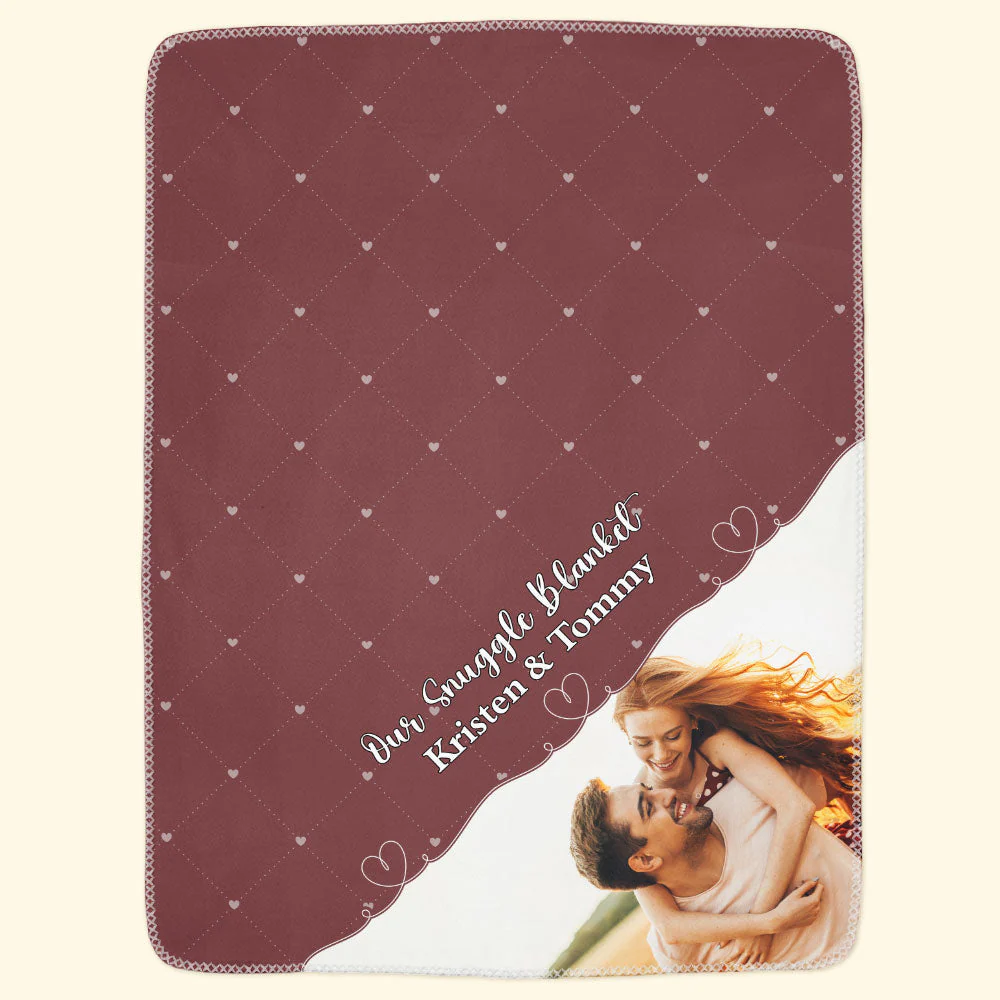 Our Snuggle Blanket - Personalized Photo Blanket - Image 5