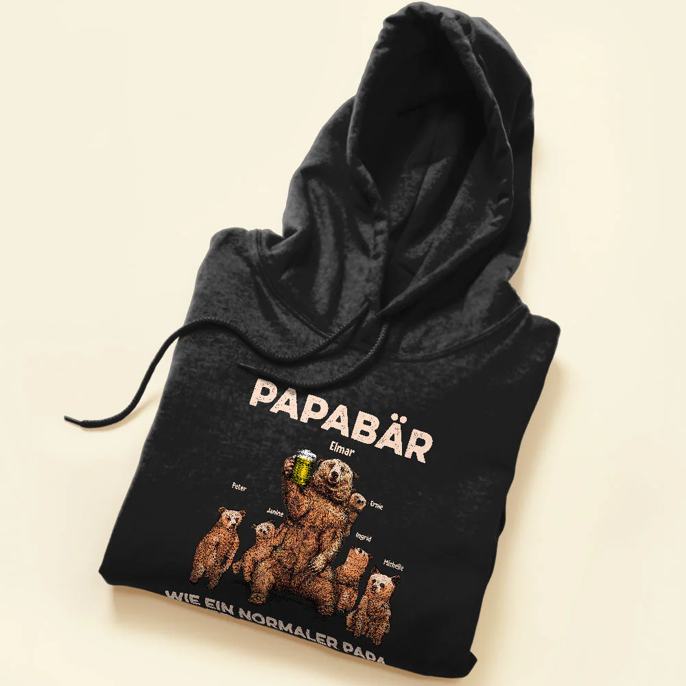 Papabar, Wie Ein Normaler Papa Aber Viel Cooler, Familie Custom Shirt, Geschenk Fur Vater, Papa, Grossvater - Image 5
