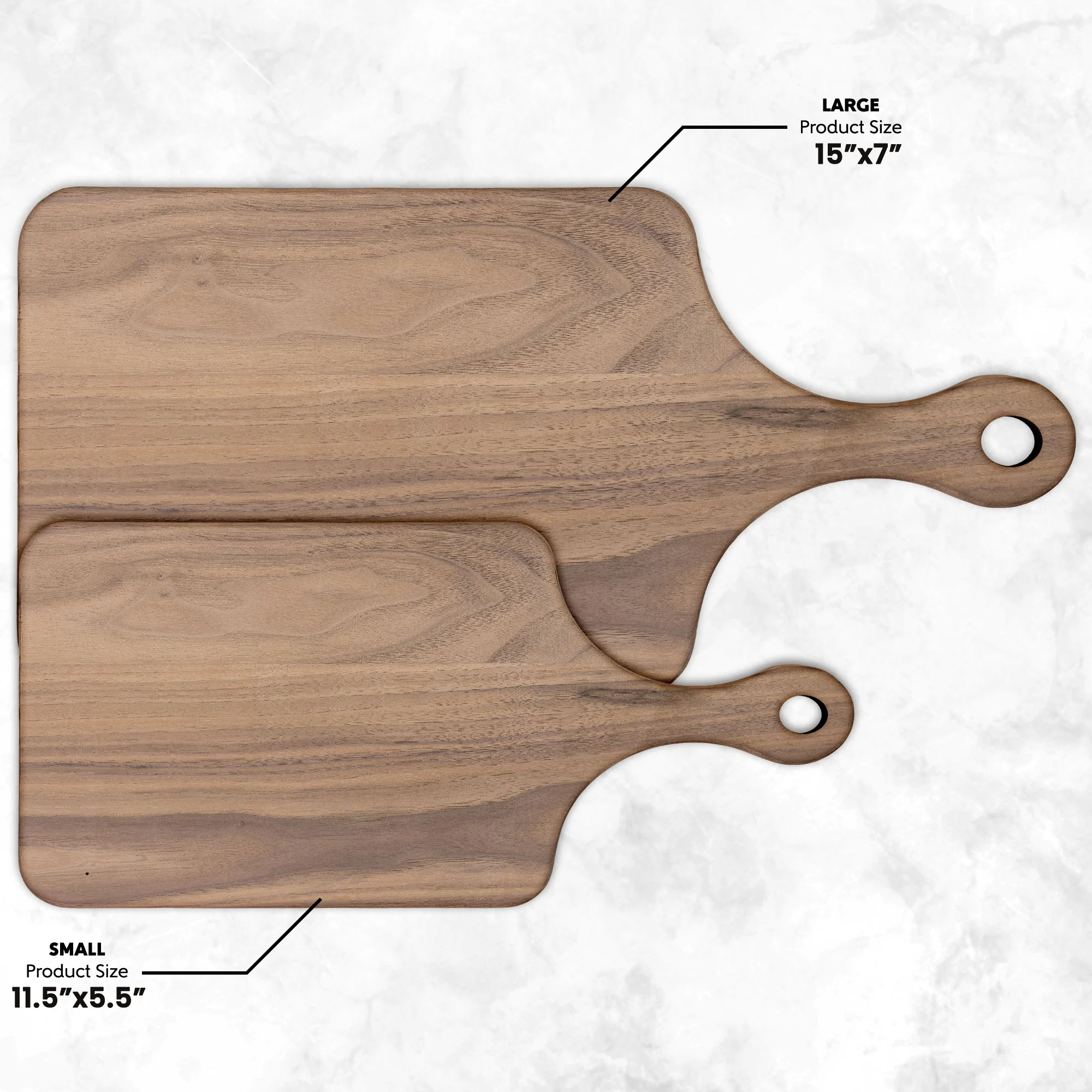 Papa's Little Helpers - Personalized Paddle Cutting Board - Image 5