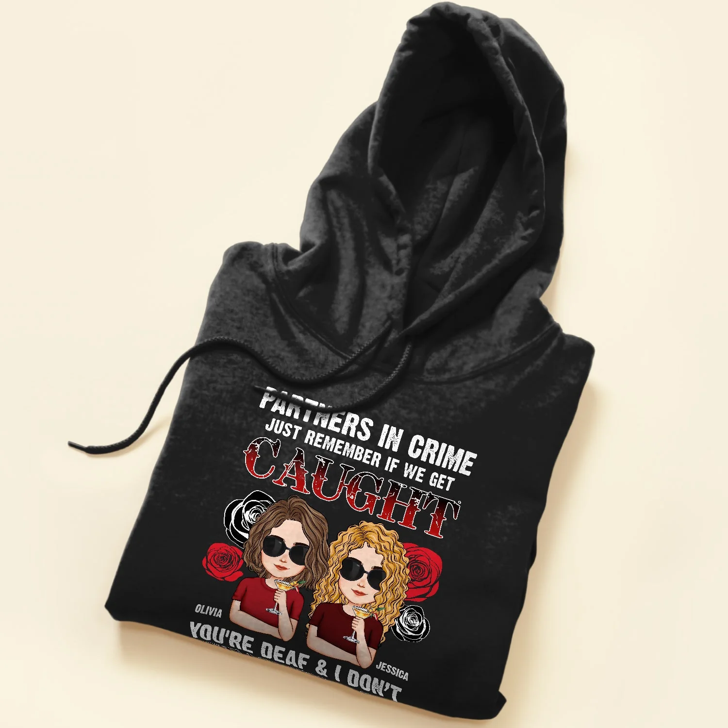 Partners In Crime - Personalized Shirt - Image 5