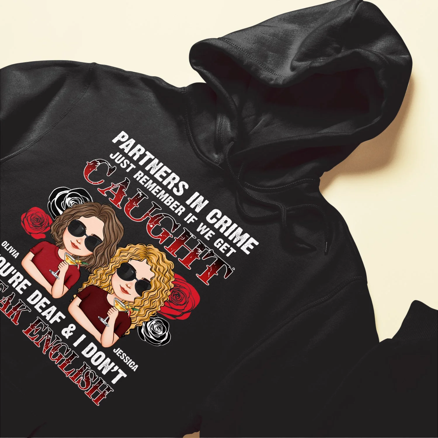 Partners In Crime - Personalized Shirt - Image 6