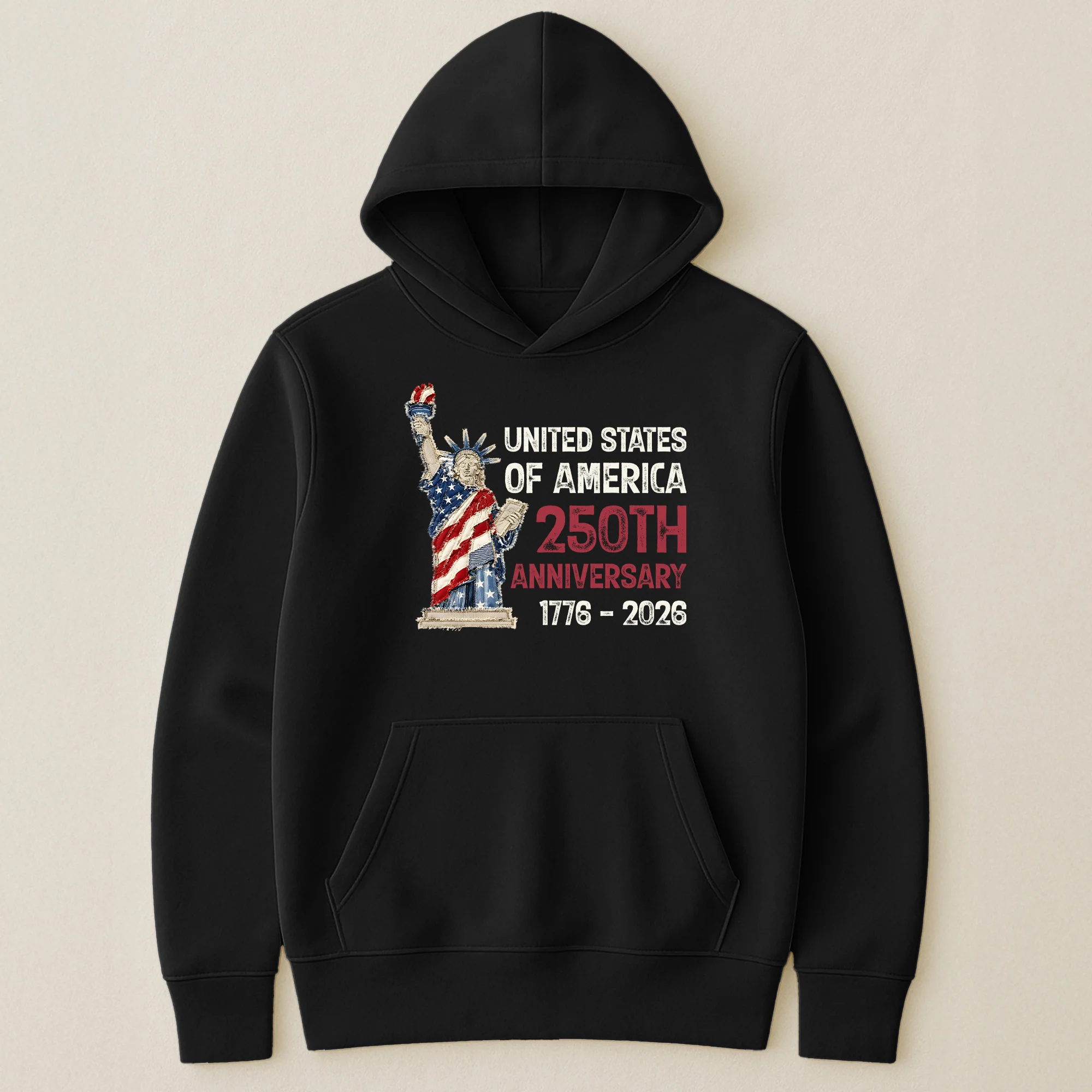 Patchwork Style USA Statue Of Liberty Print - Shirt - Image 24