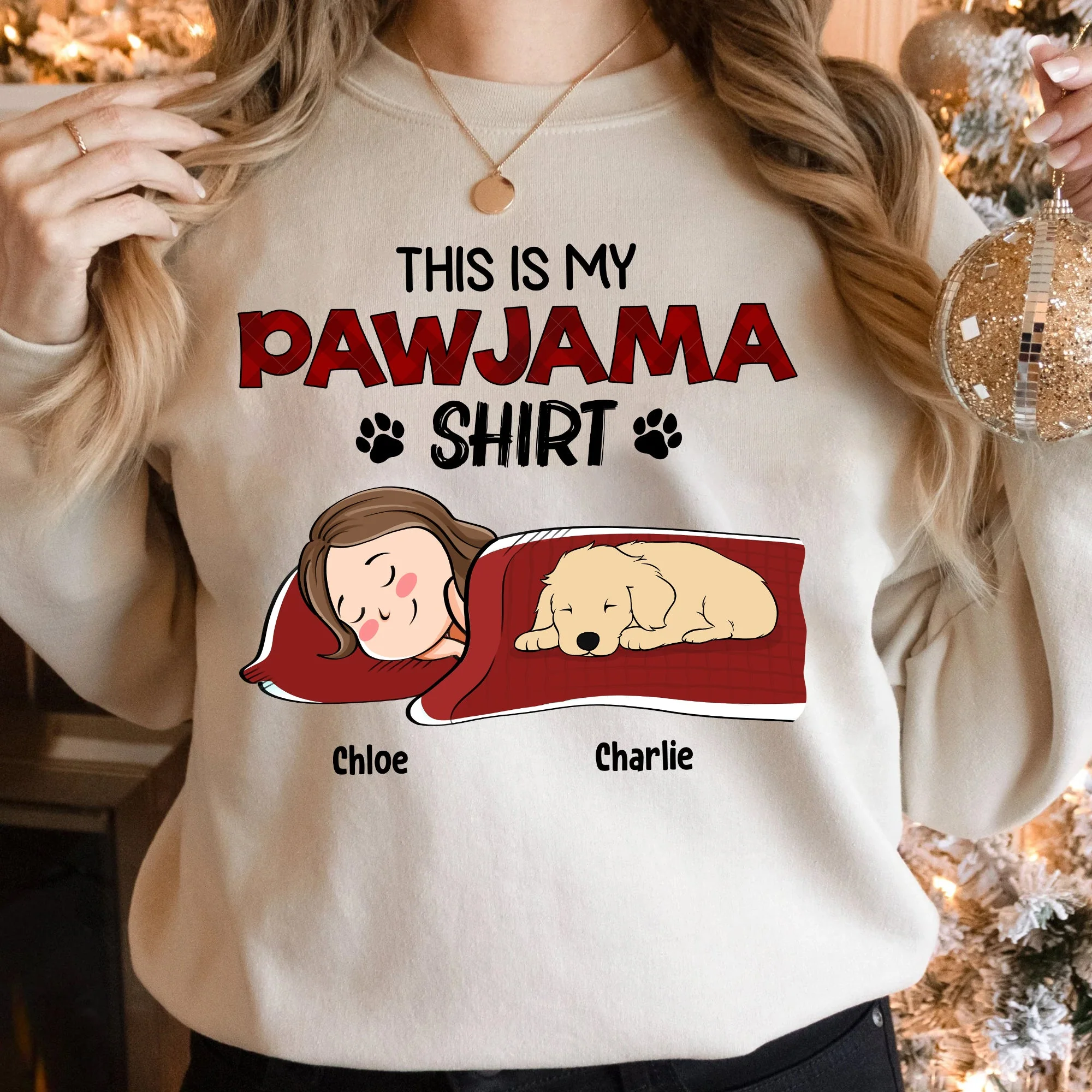 Pawjama Shirt - Personalized Shirt - Image 3
