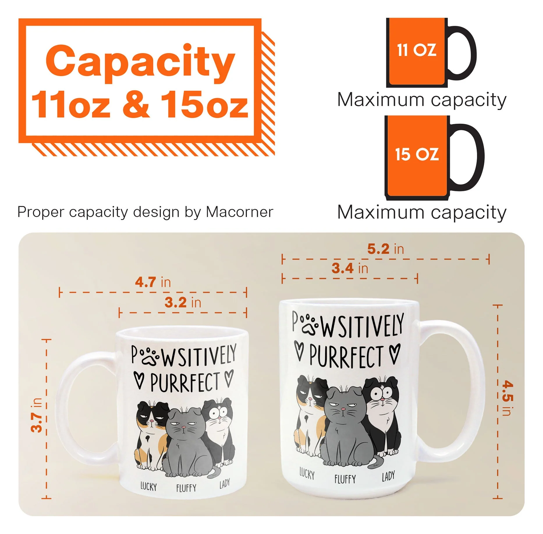 Pawsitively Purrfect - Personalized Mug - Image 8