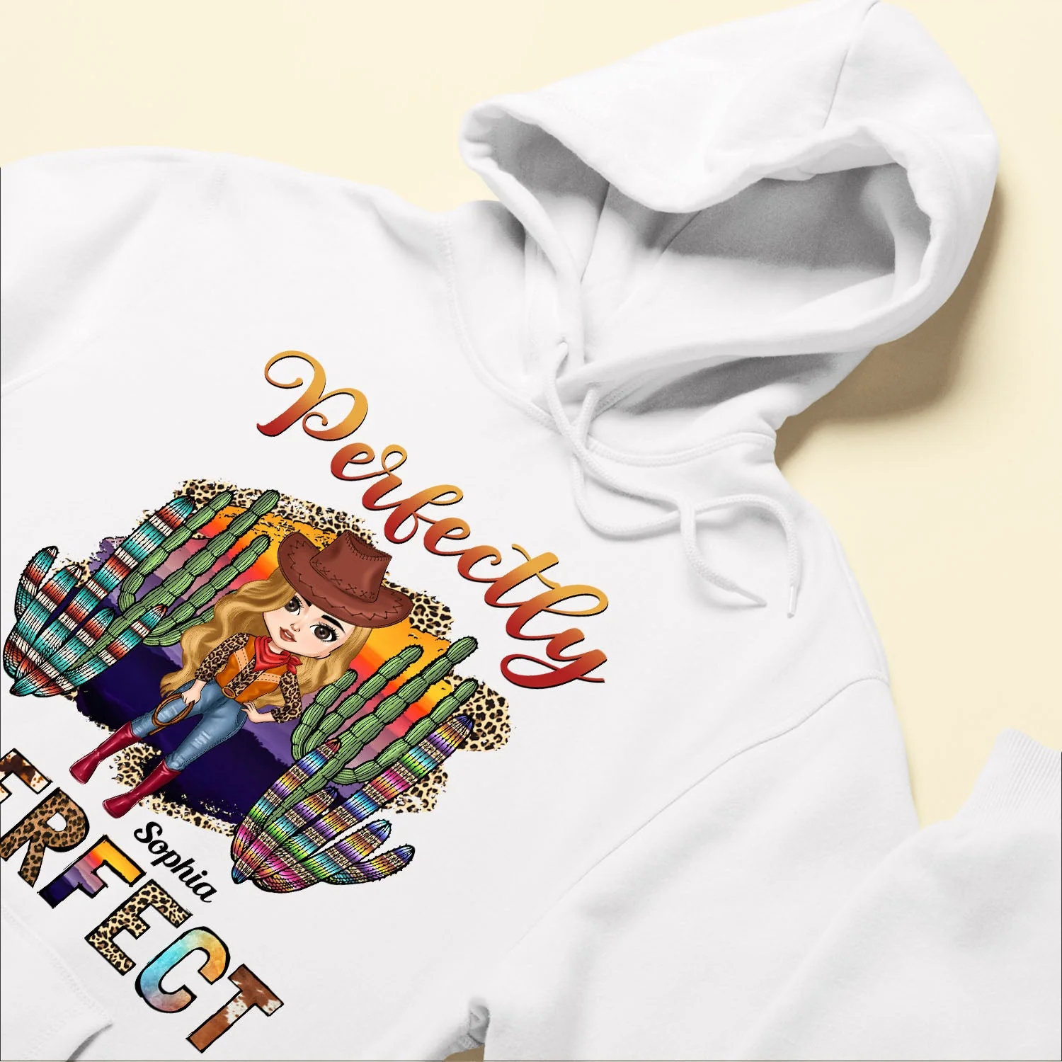 Perfectly Imperfect - Personalized Shirt - Gift For Cowgirl, Texas Girl, Western Woman - Image 6