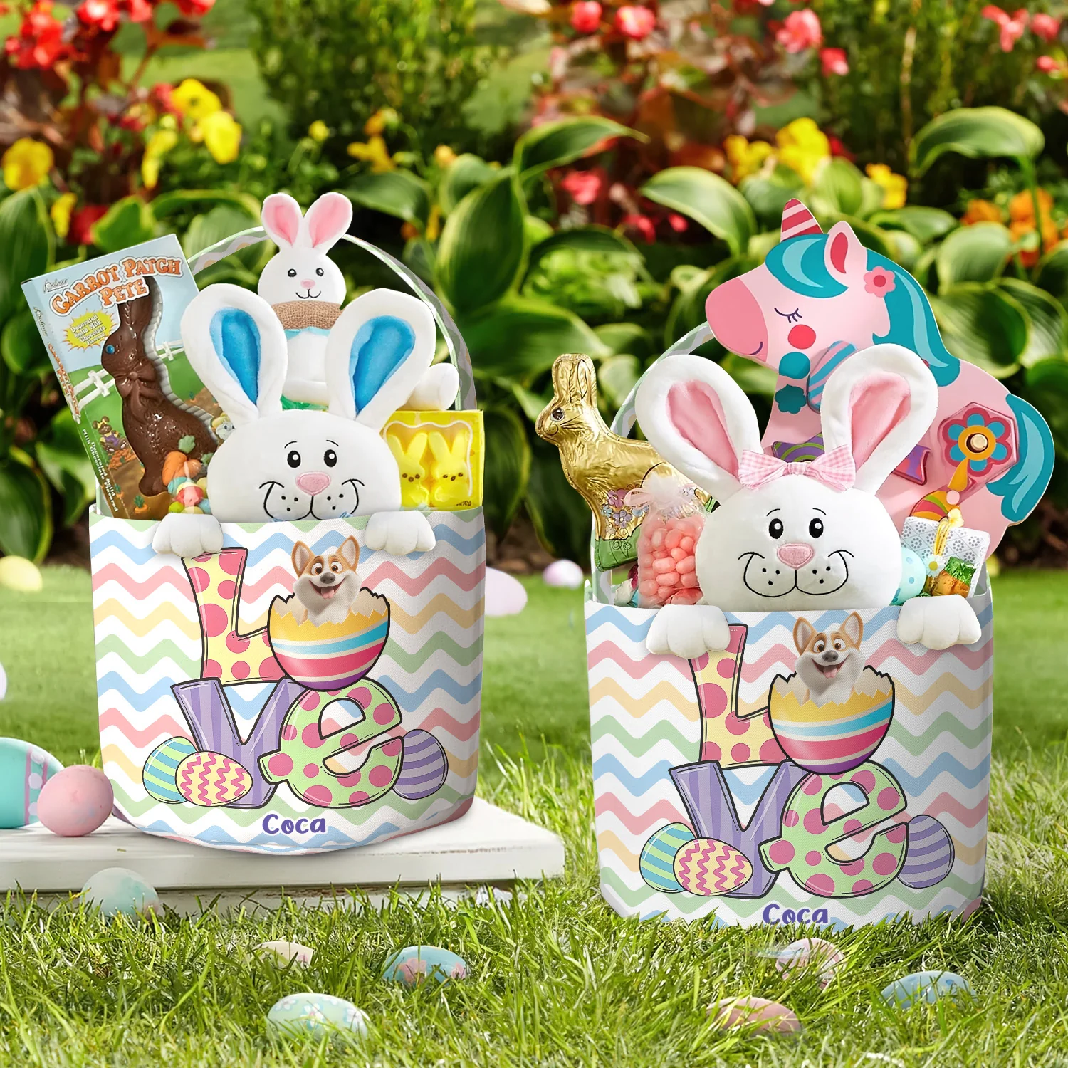 Pet Easter Love - Personalized Easter Basket - Image 2
