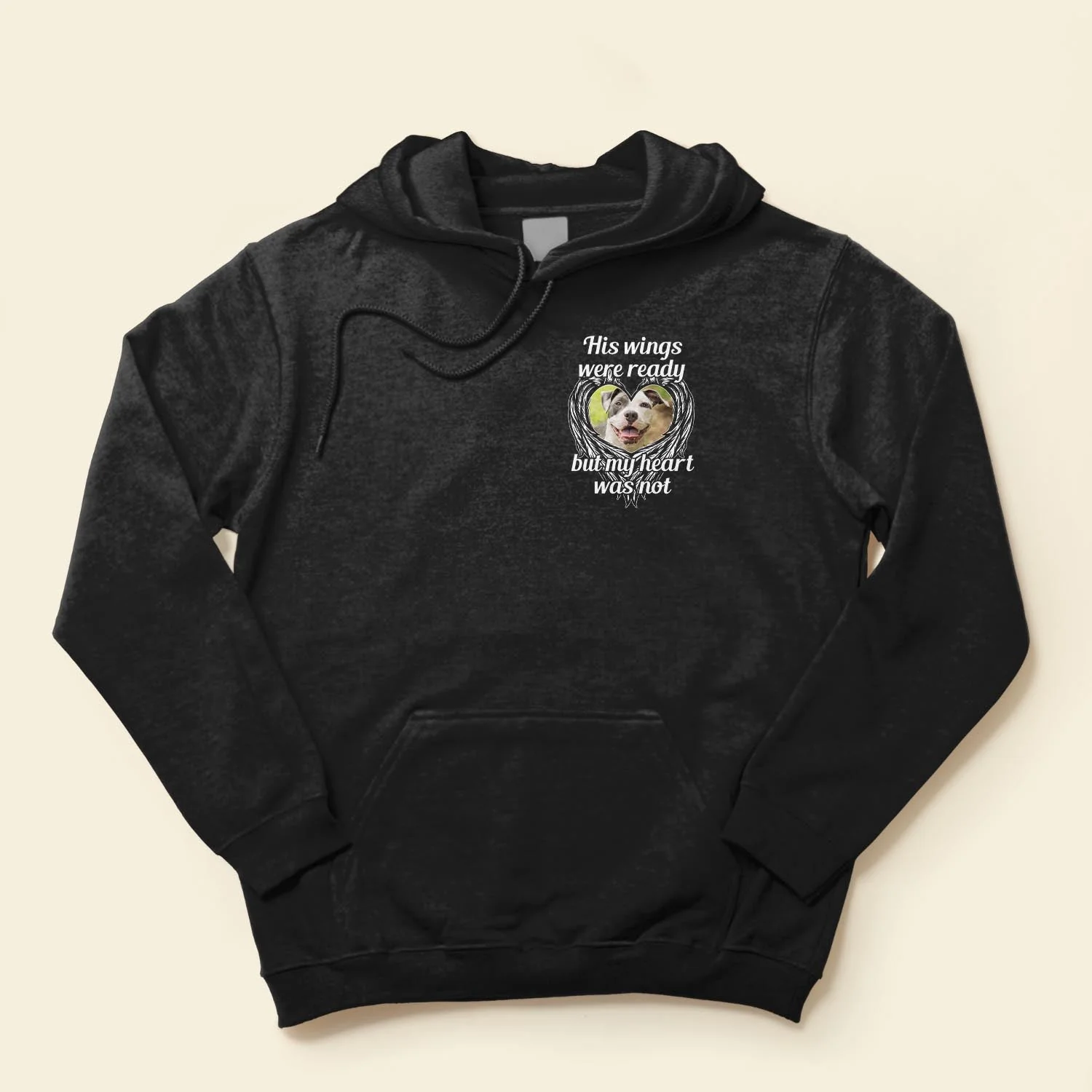 His Wings Were Ready - Personalized Photo Shirt - Image 5