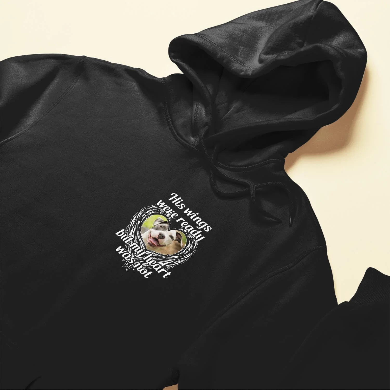 His Wings Were Ready - Personalized Photo Shirt - Image 7