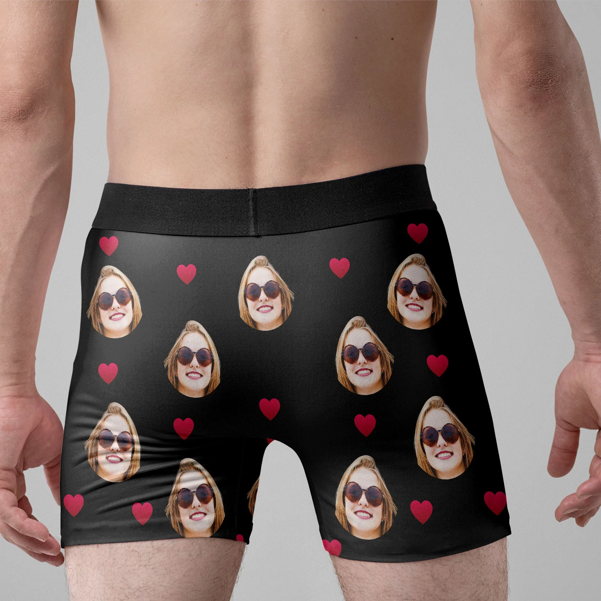 I Sucked It - Personalized Photo Men's Boxer Briefs - Underwear with Face - Gift For Husband - Image 6