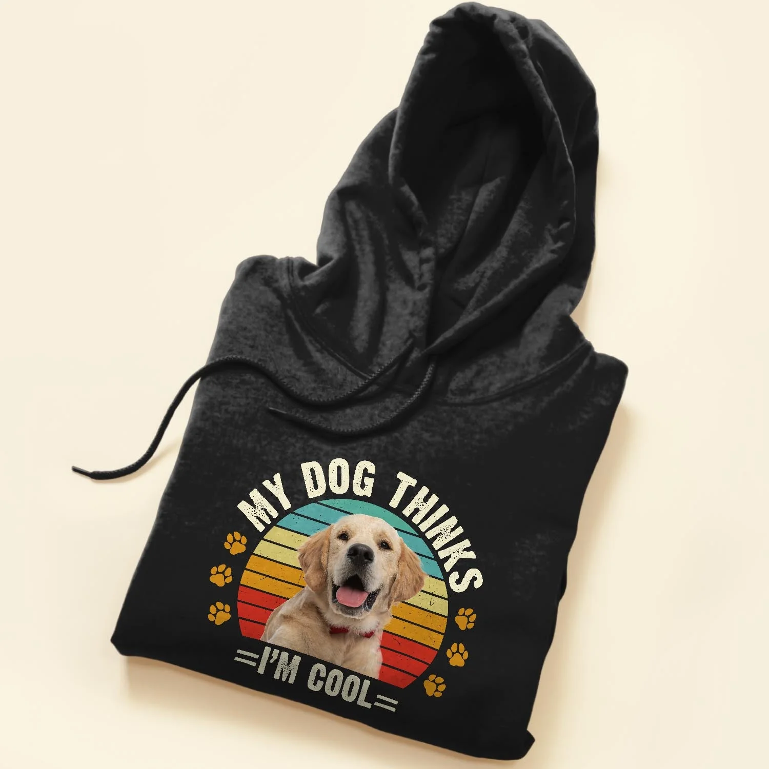 My Dog Thinks I'm Cool - Personalized Photo Shirt - Image 6