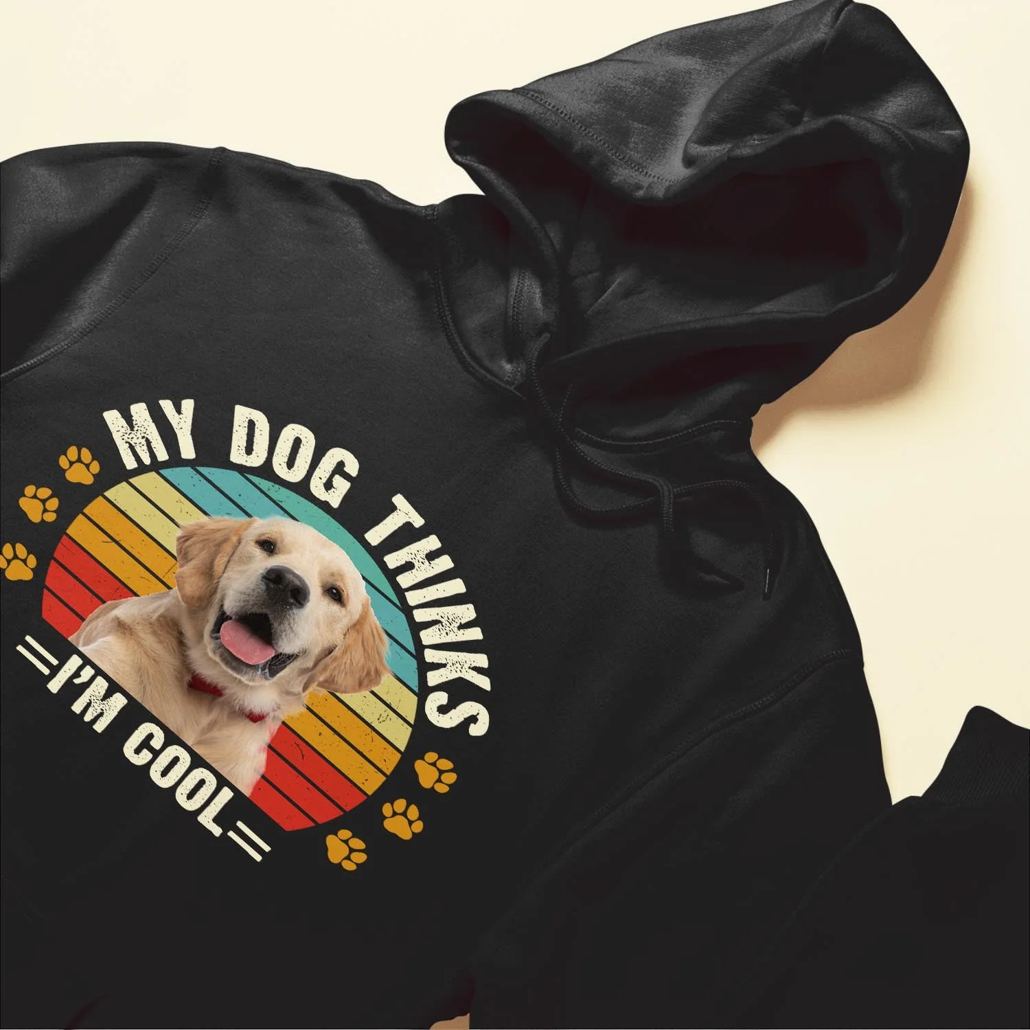 My Dog Thinks I'm Cool - Personalized Photo Shirt - Image 7