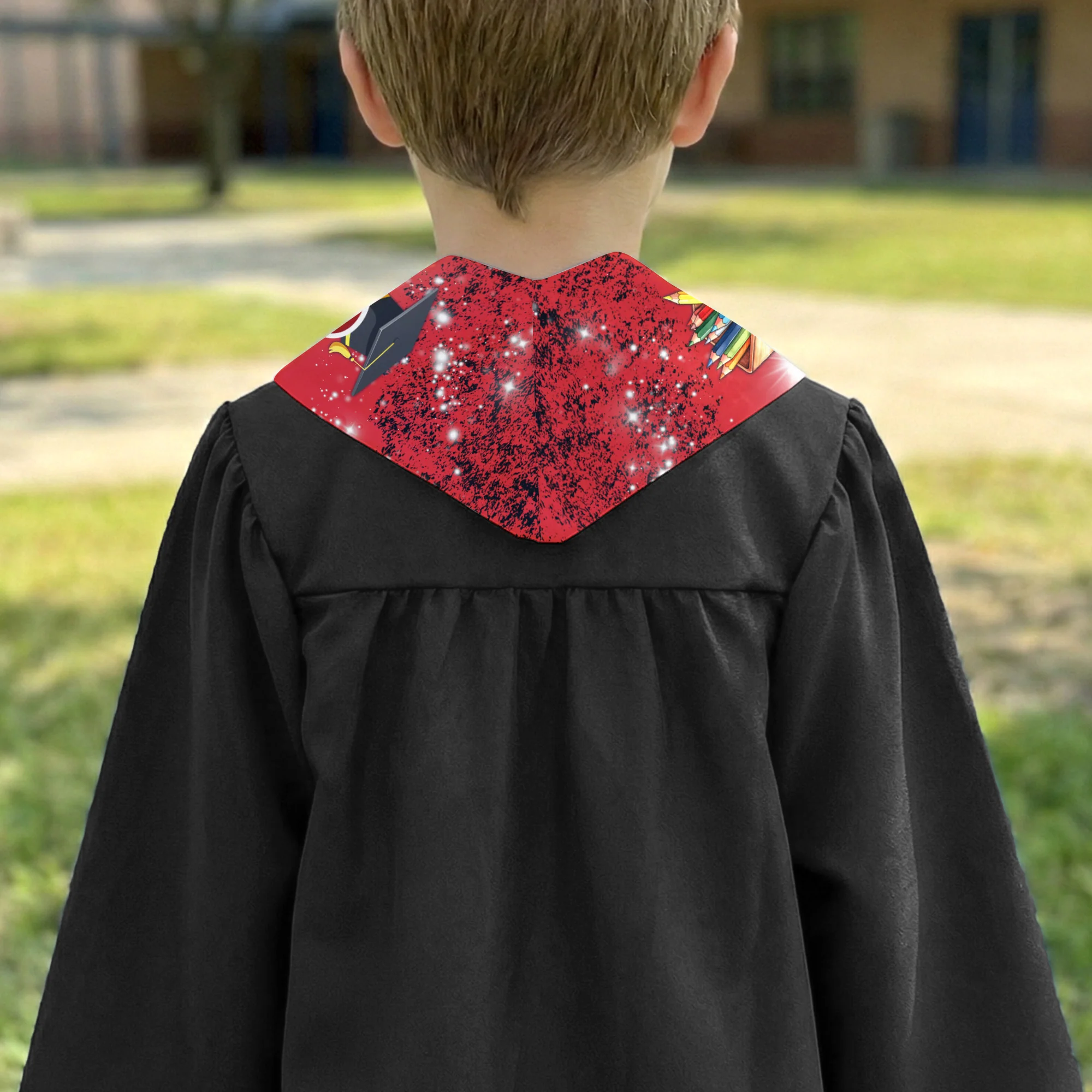 Preschool Kindergarten Graduation Custom Photo - Personalized Graduation Stole - Image 5