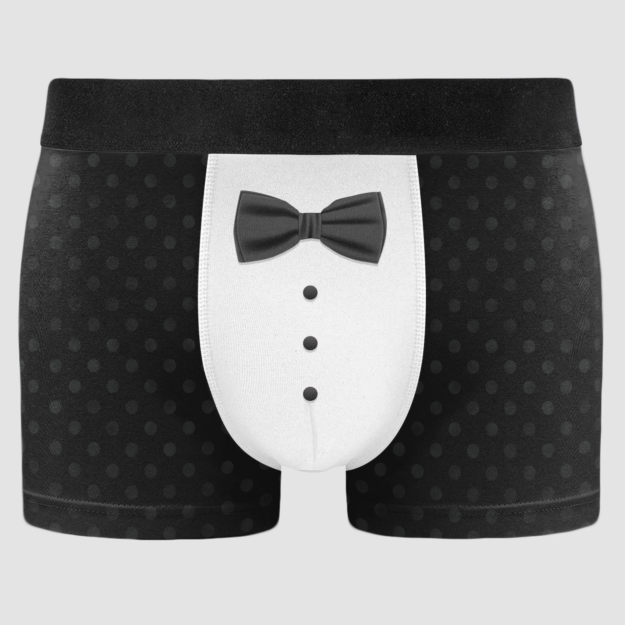 Property Of The Bride - Personalized Photo Men's Boxer Briefs - Image 6