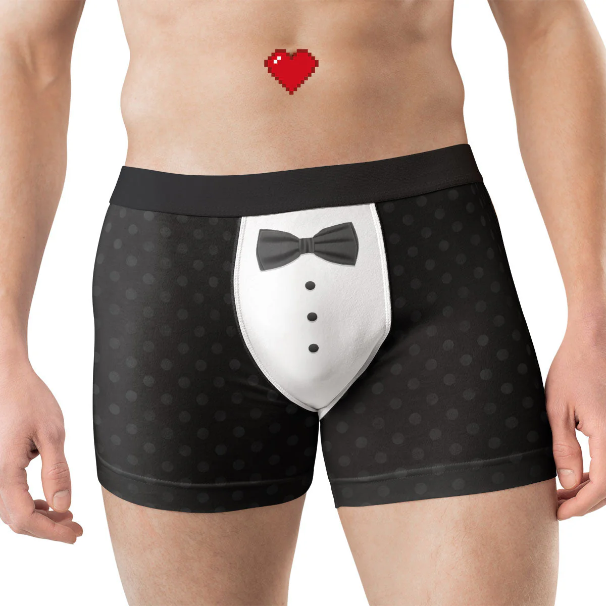 Property Of The Bride - Personalized Photo Men's Boxer Briefs - Image 7