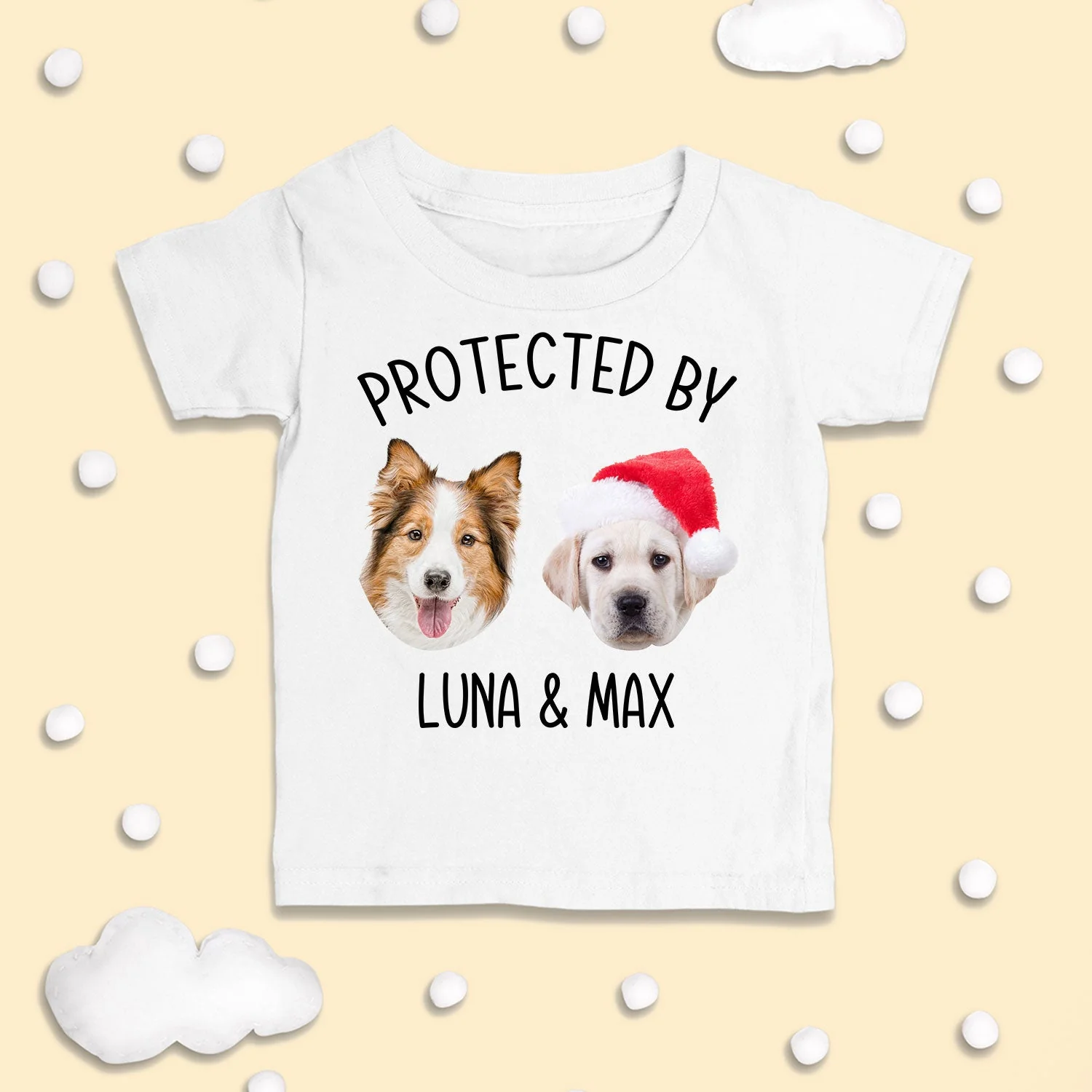 Protected By - Personalized Photo Baby Onesie - Image 6