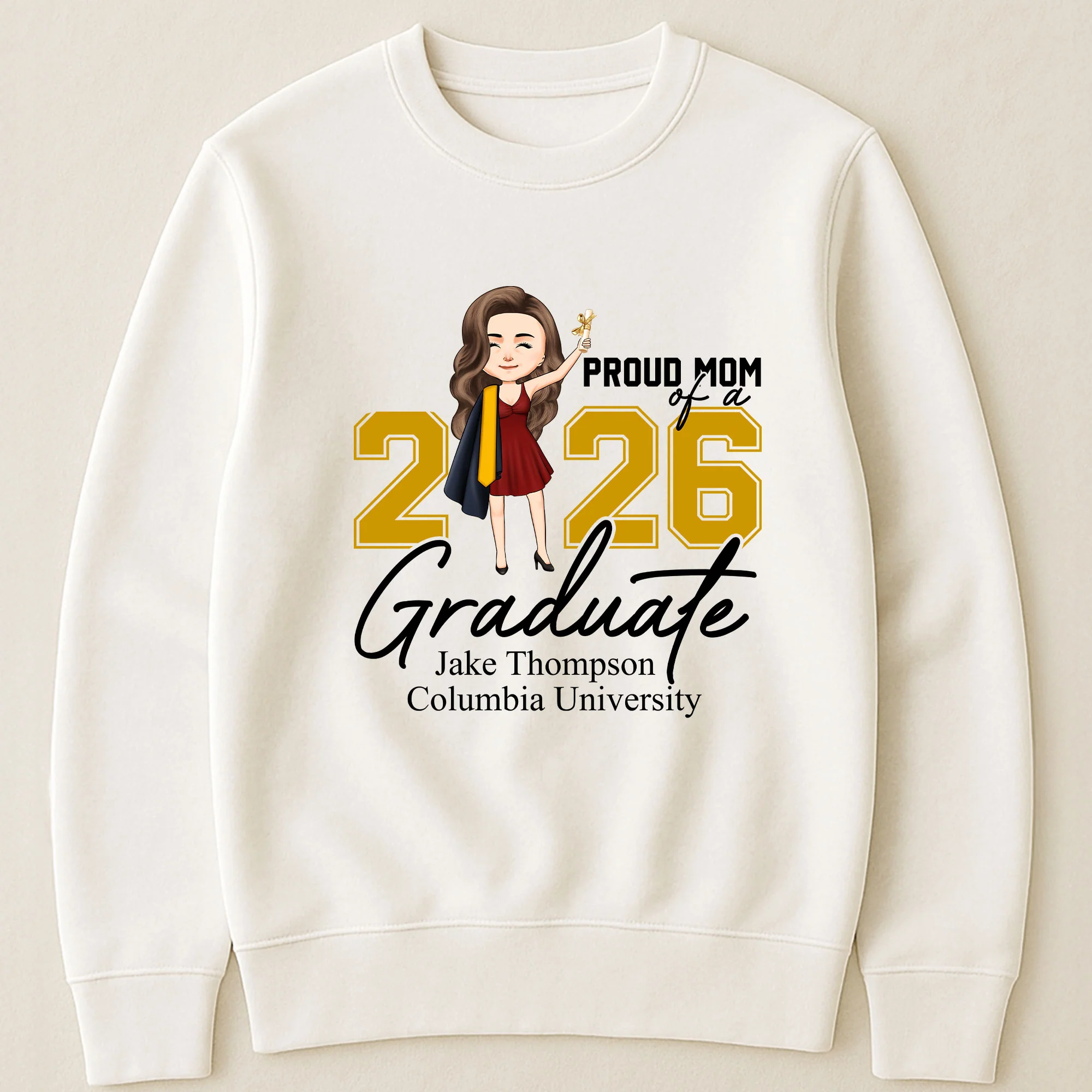 Proud Family Of A Graduate - Personalized Shirt - Image 4
