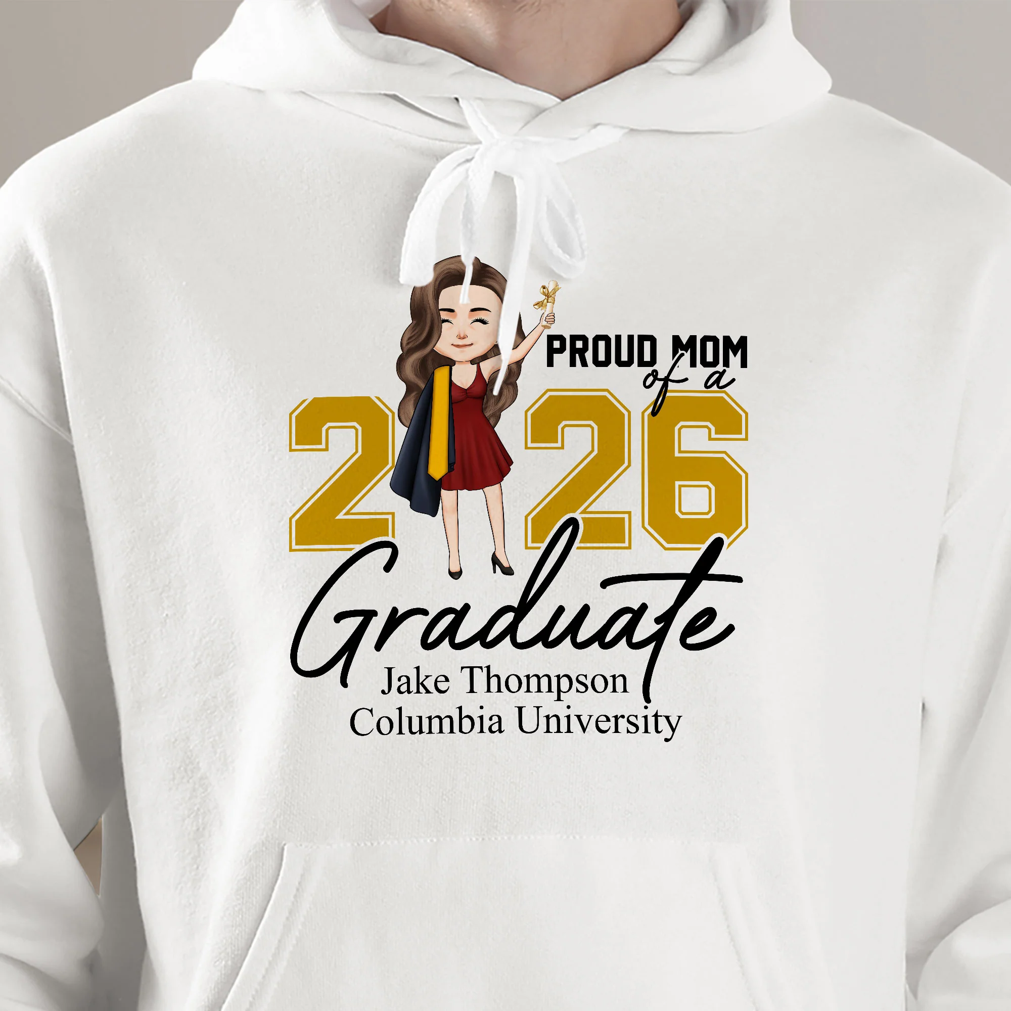 Proud Family Of A Graduate - Personalized Shirt - Image 7