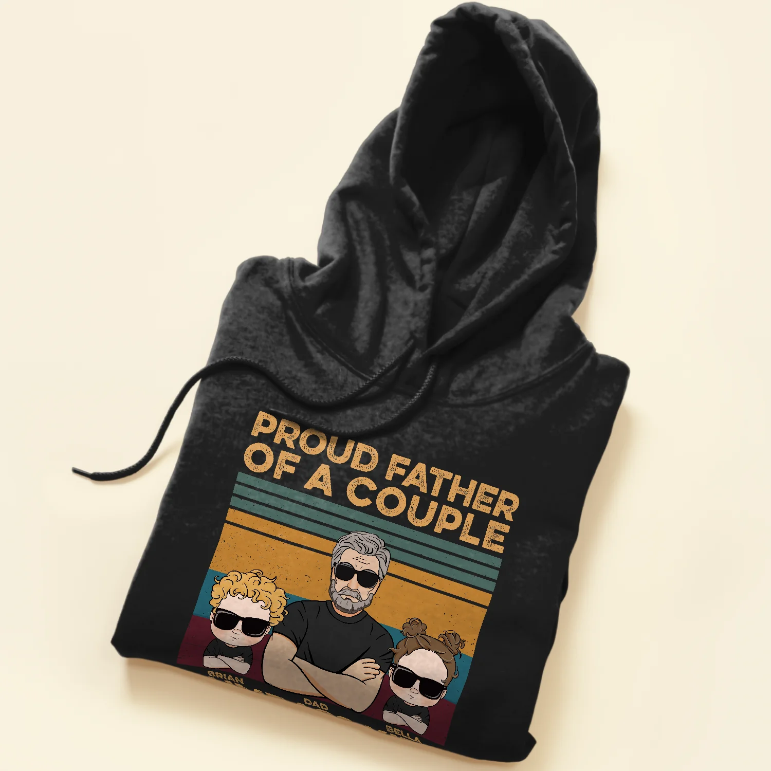 Proud Father Of A Few Dumbass Kids - Personalized Shirt Father's Day - Image 4