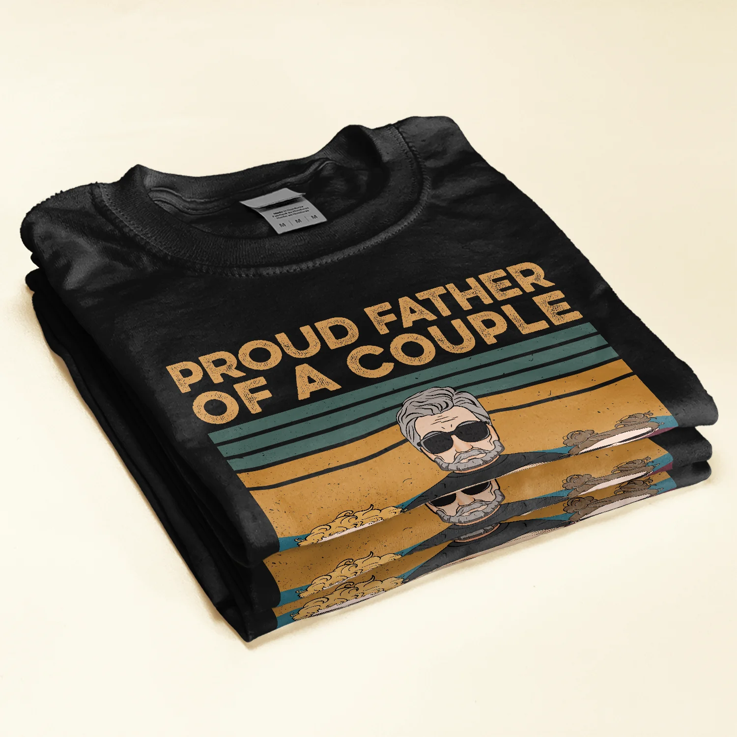 Proud Father Of A Few Dumbass Kids - Personalized Shirt Father's Day - Image 5