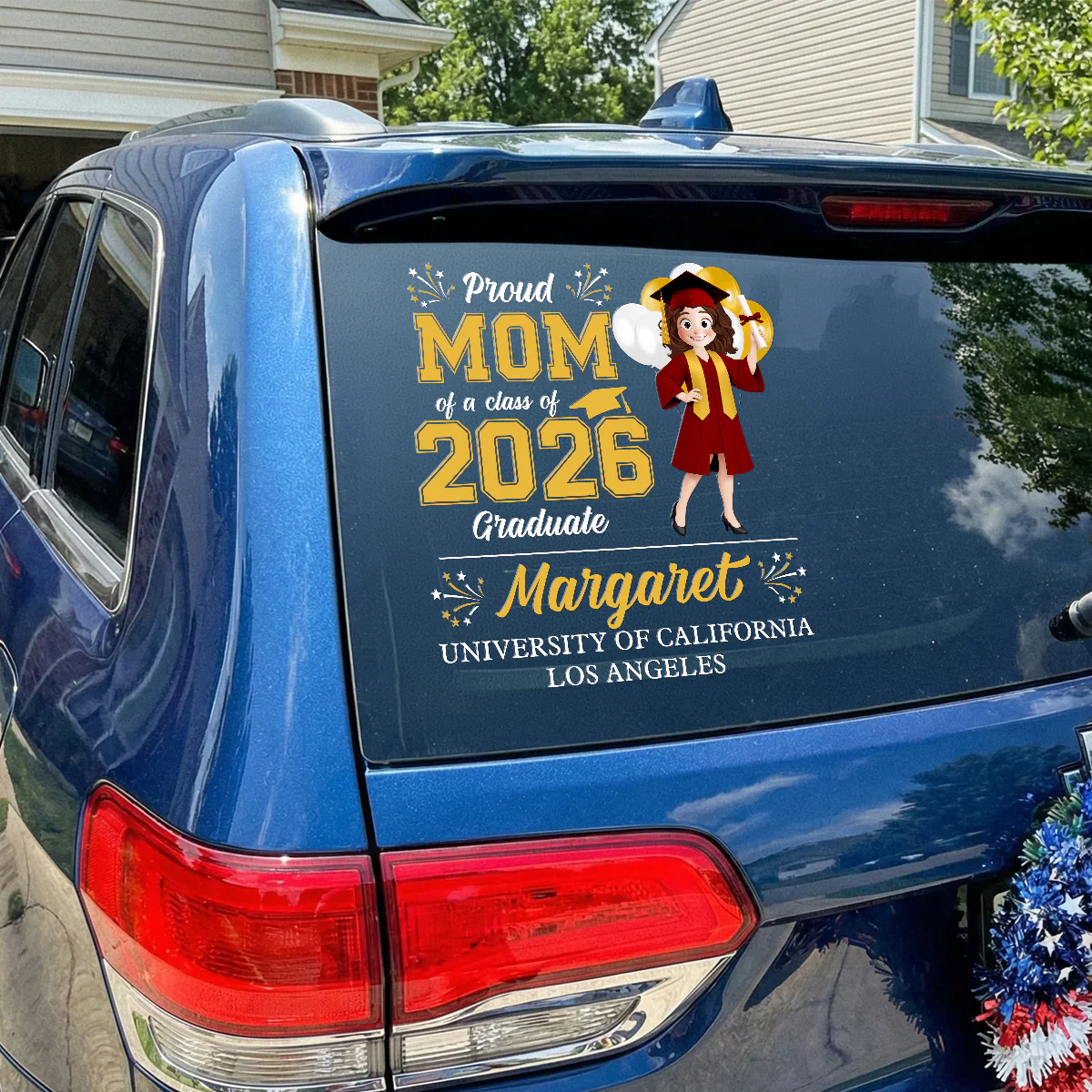 Proud Graduation - Personalized Decal - Image 2