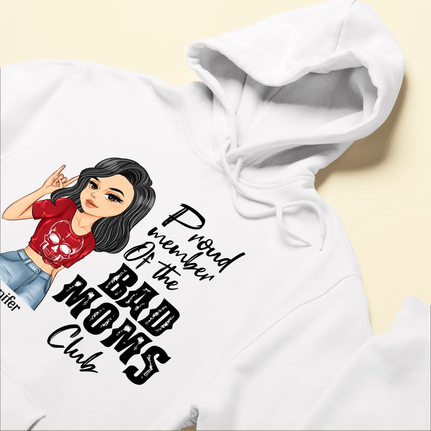 Proud Member Of The Bad Moms Club - Personalized Shirt - Birthday, Mother's day Gift For Mother, Mom, Mama - Image 6