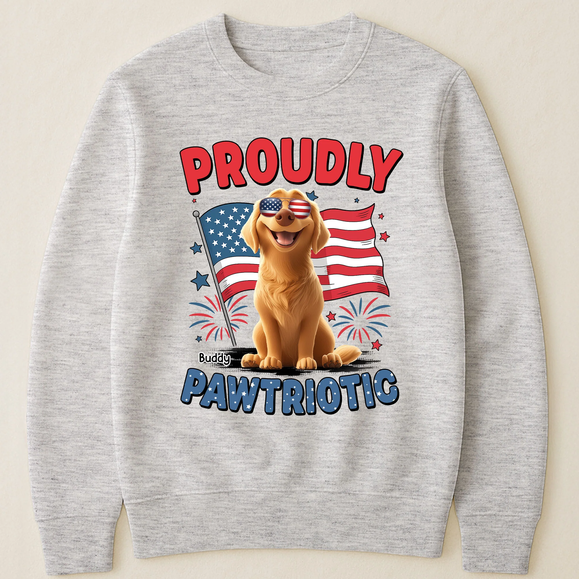 Proudly Pawtriotic - Personalized Shirt - Image 4