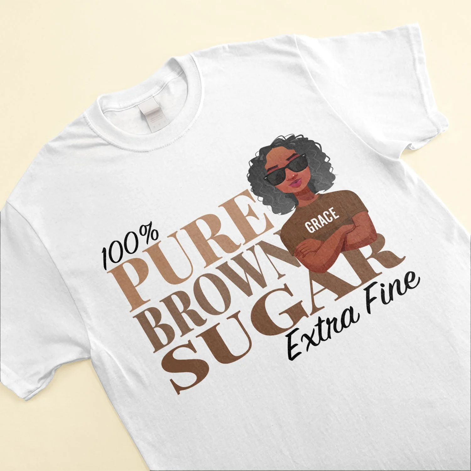 Pure Brown Sugar - Personalized Shirt - Image 3