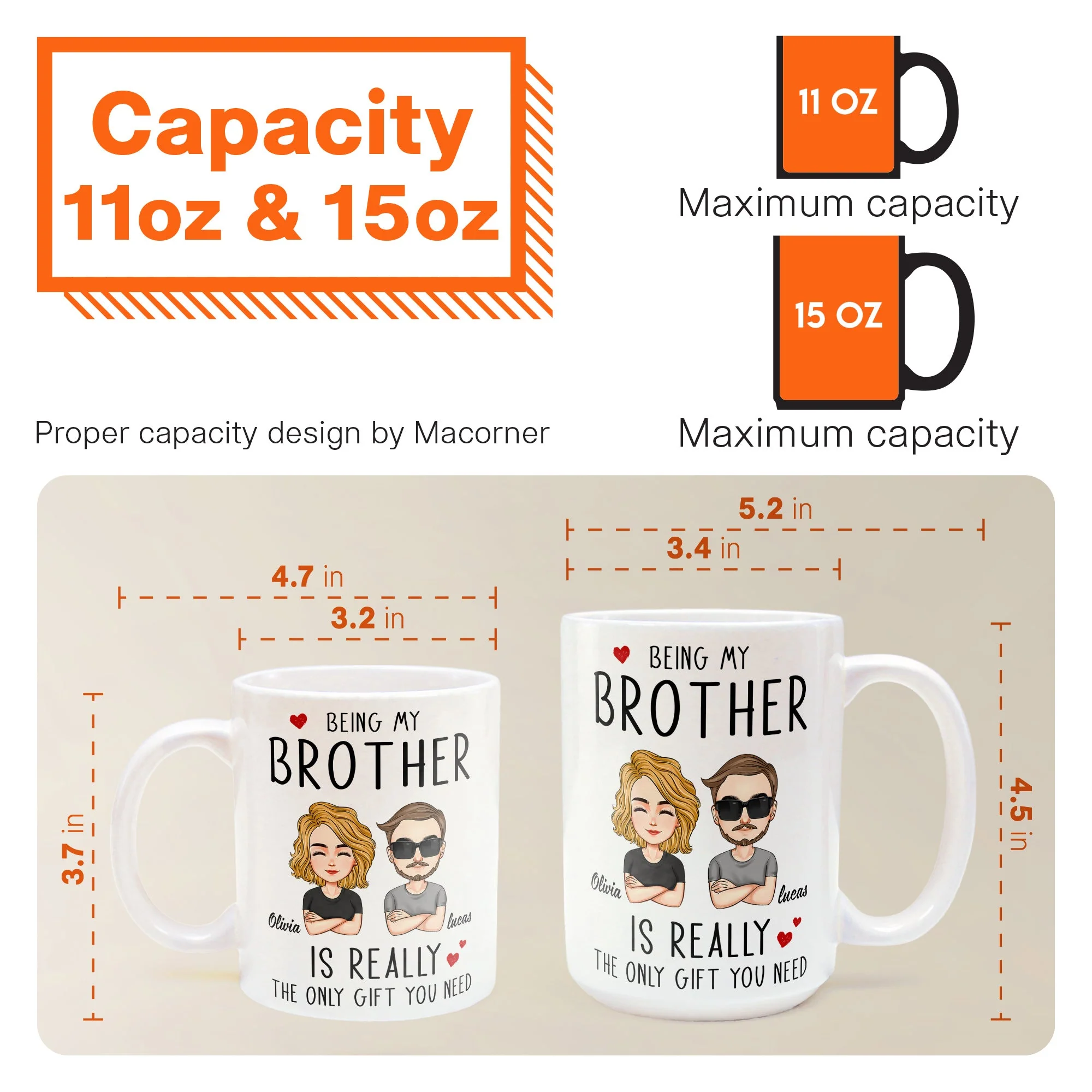 Really The Only Gift You Need - Personalized Mug - Image 6