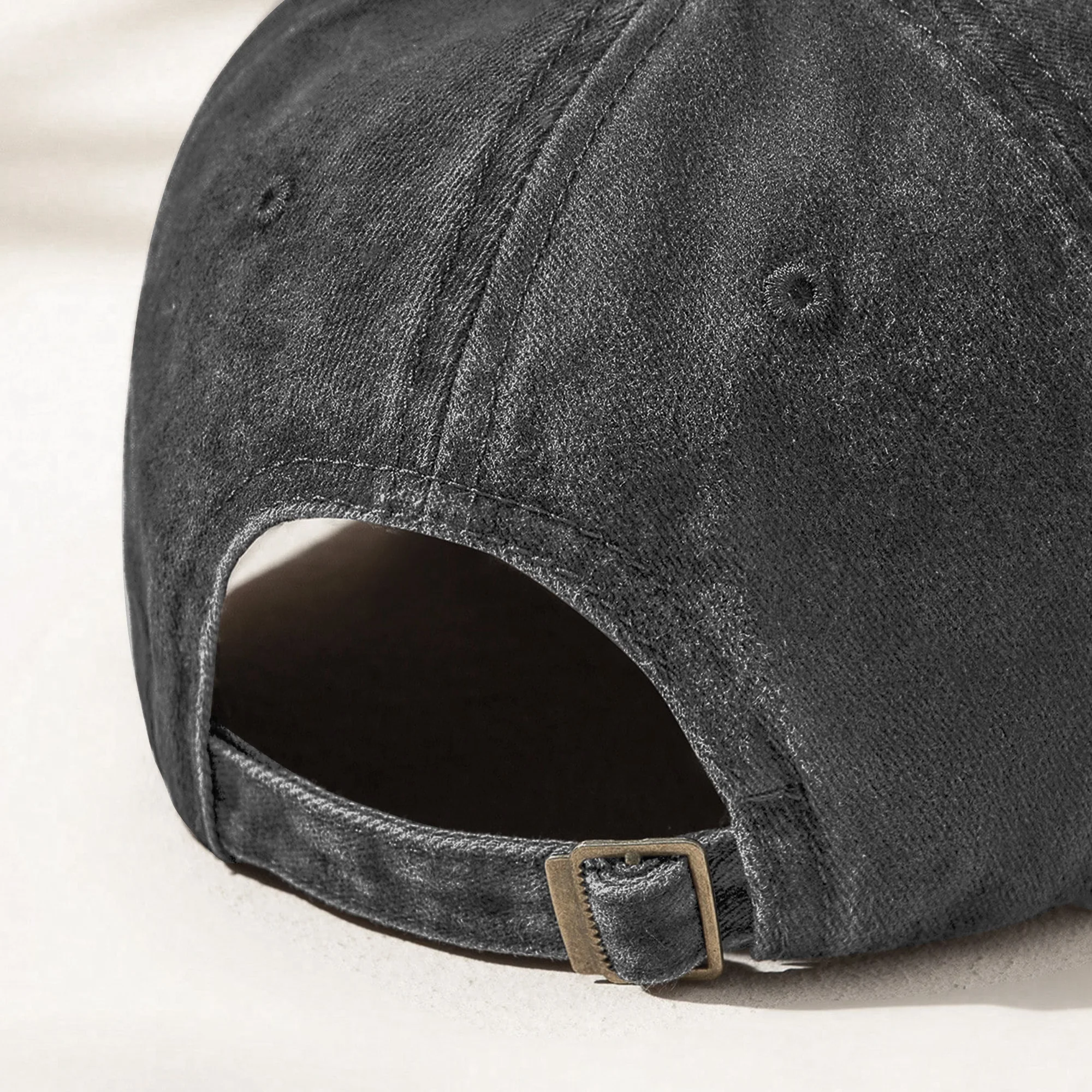 Reel Cool Dad, Grandpa, Papa - Custom Kids' Names - Personalized Distressed Denim Cap - Image 3