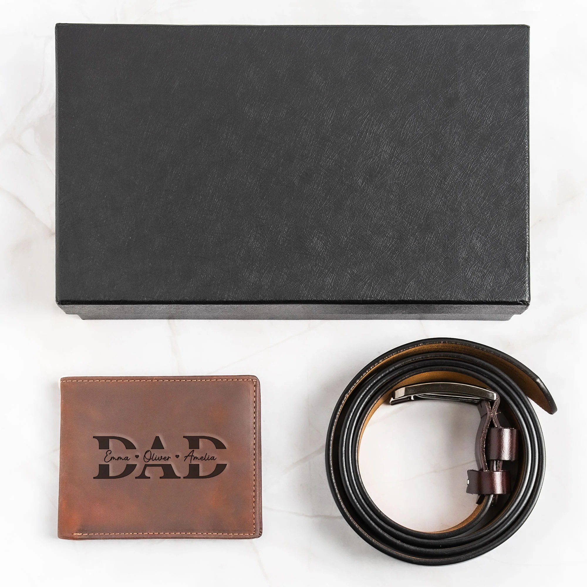 Reminder We Love You For Dad - Father's Day Leather Gift Box Set - Image 2