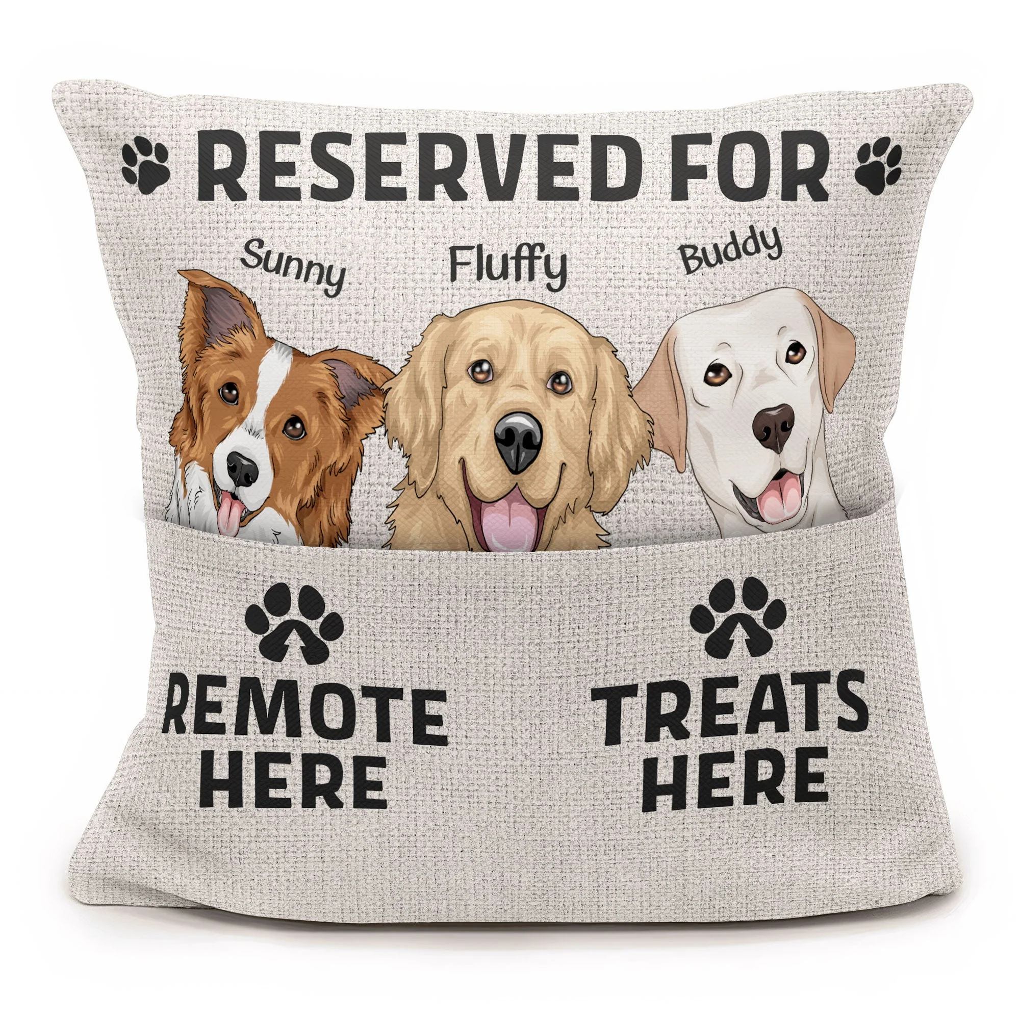 Reserved For - Personalized Pocket Pillow (Insert Included) - Image 2