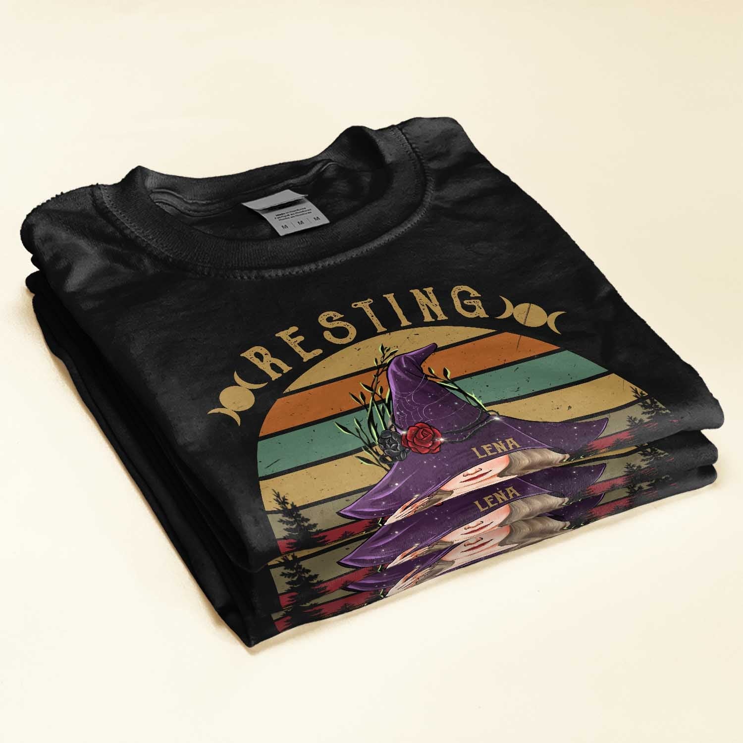 Resting Witch Face - Personalized Shirt - Halloween Gift For Witches - Image 2
