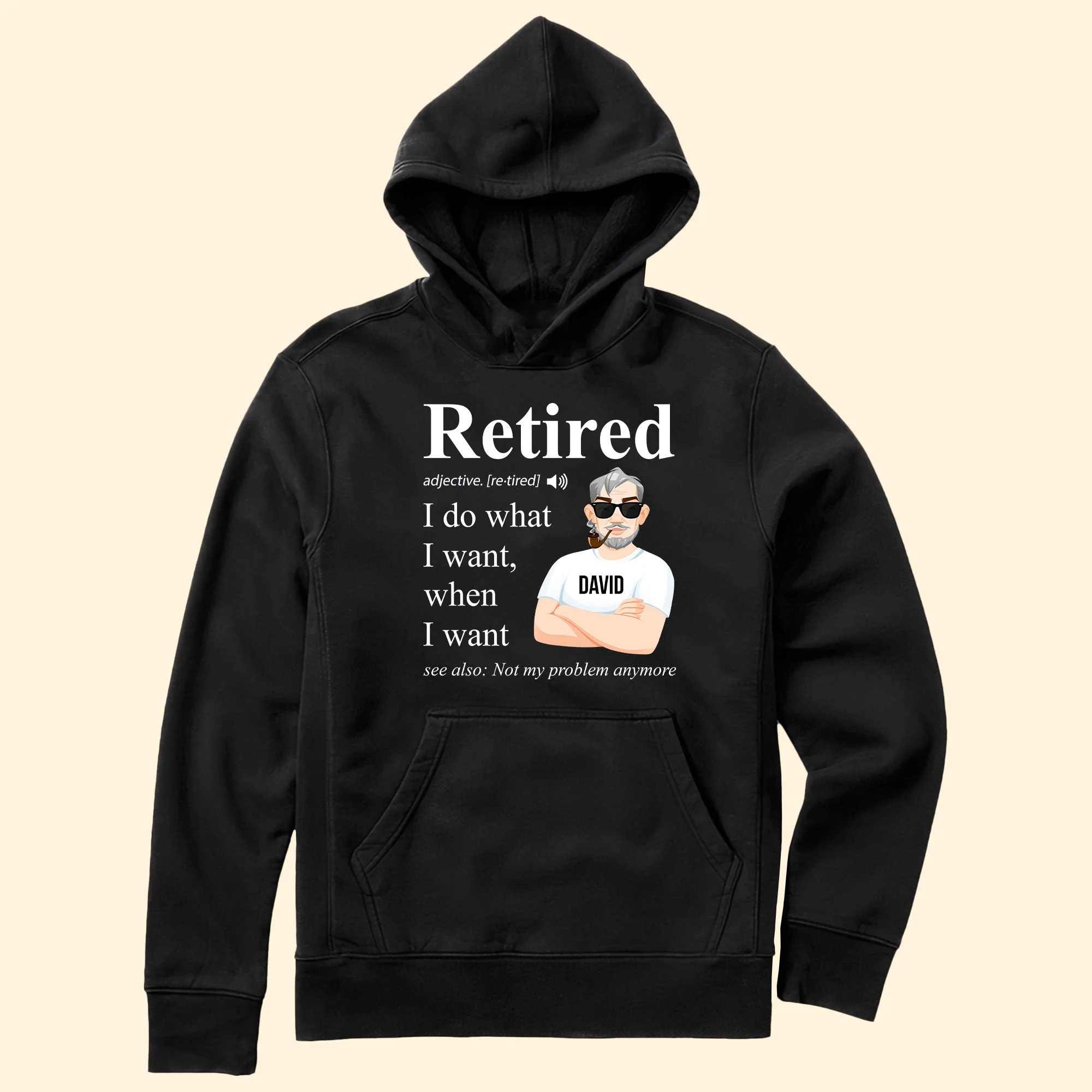 Retired Definition Happy Retirement - Personalized Shirt - Image 5
