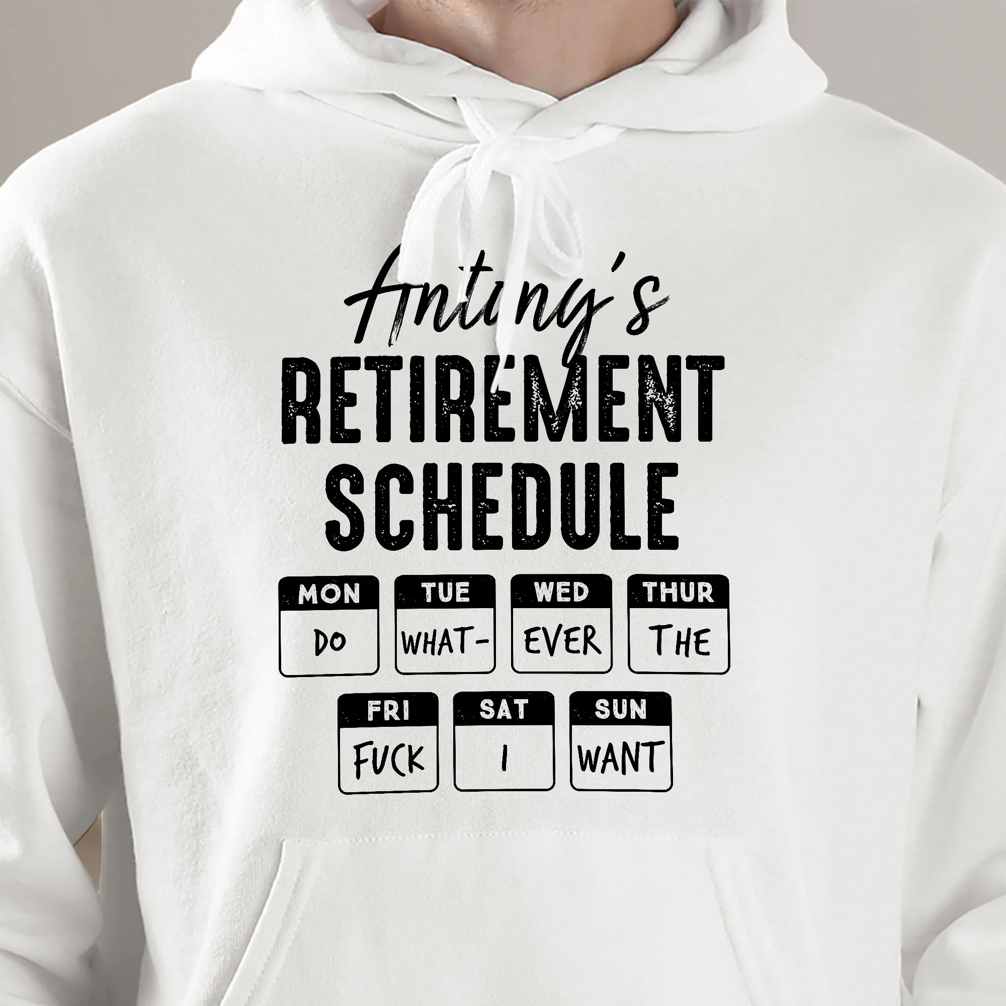 Retirement Schedule Do What Ever The Fck I Want - Personalized Shirt - Image 7