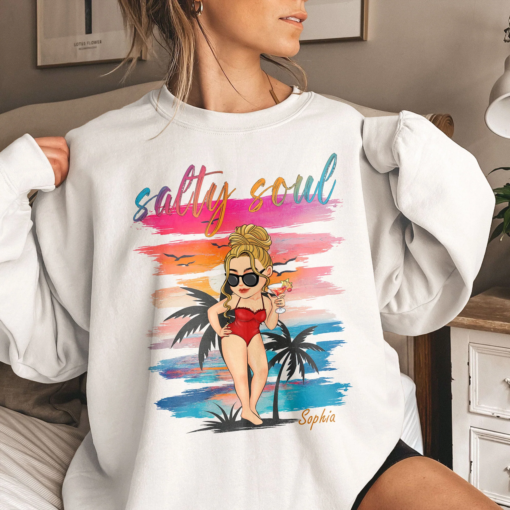 Salty Soul - Personalized Shirt - Image 4