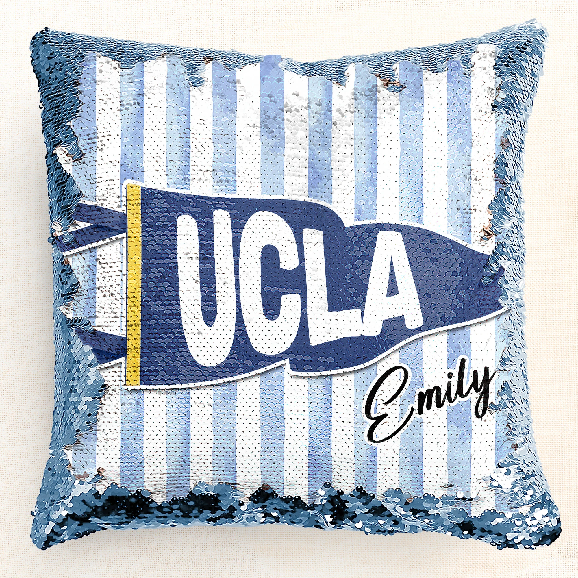 School Pennant Flag - Custom Pillow - Image 3