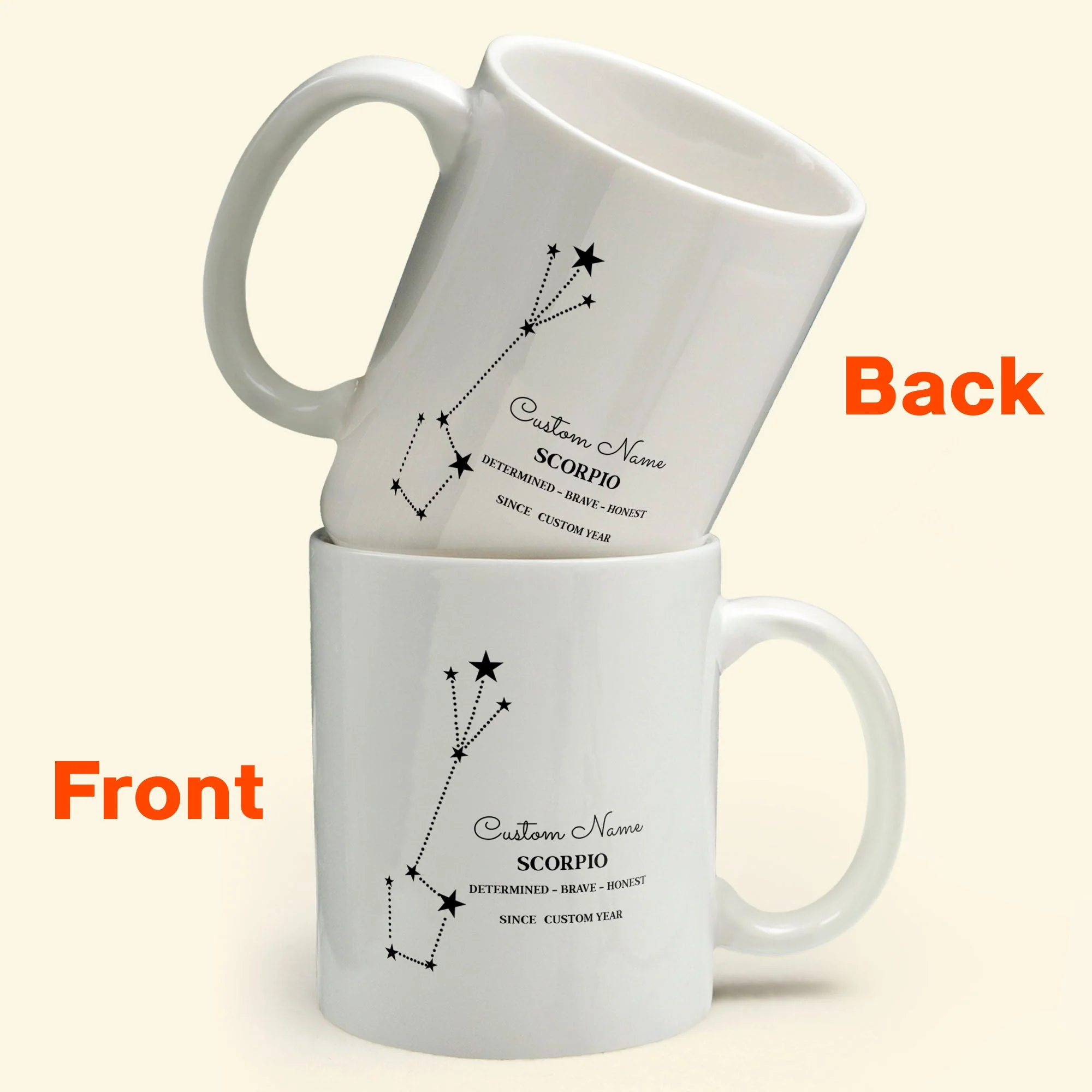 Scorpio Mug - Personalized Mug - Image 5